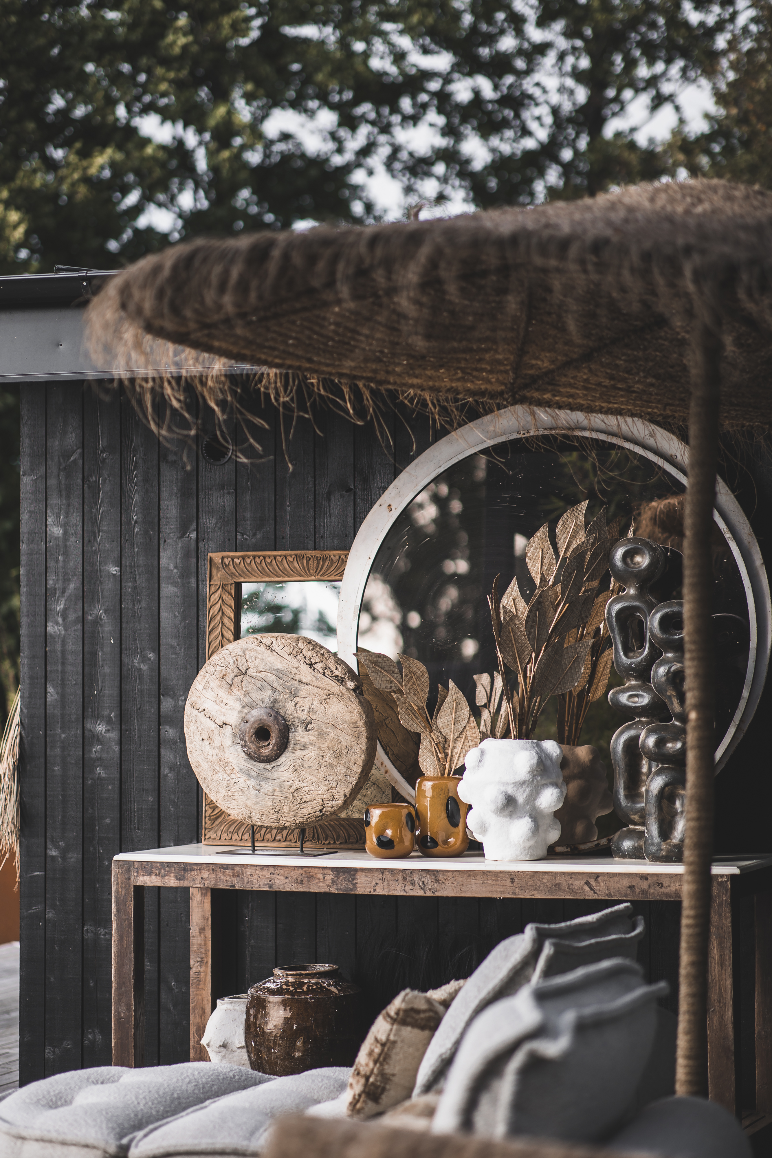 Jakobsdals Plume Maljakko Ruskea S