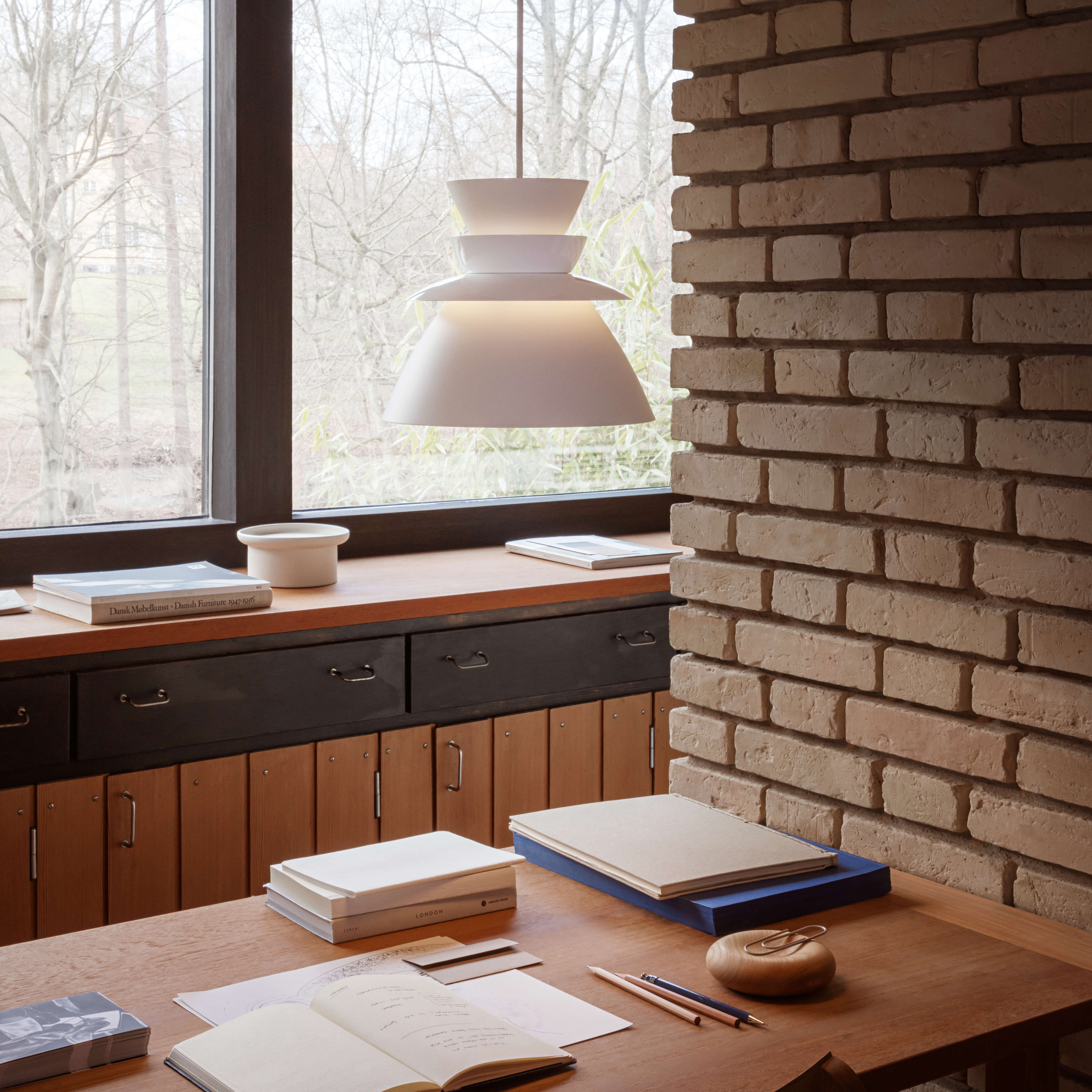 LYFA Sundowner Taklampe White 25cm