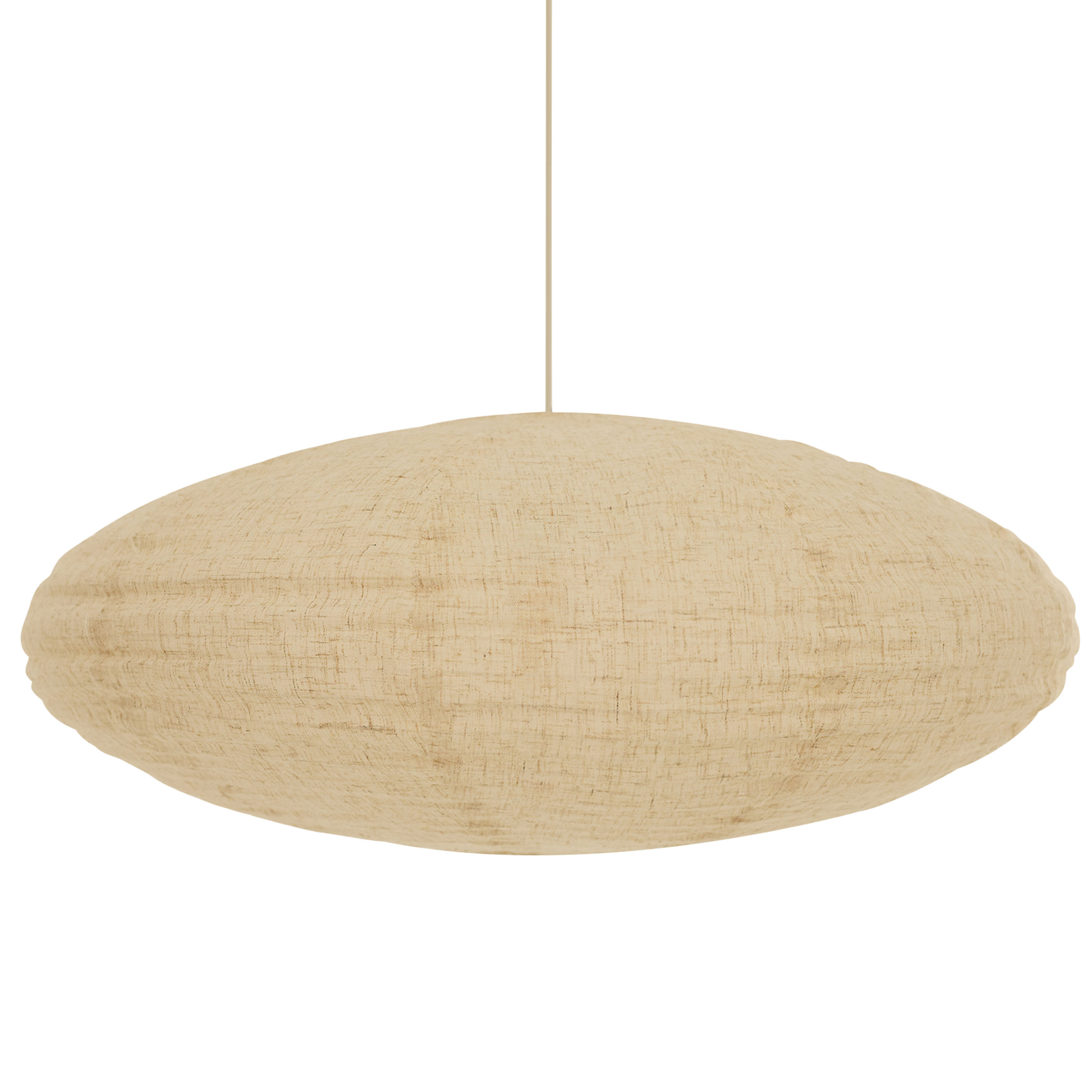 Villo Fabric Lampeskjerm Natur Ø60