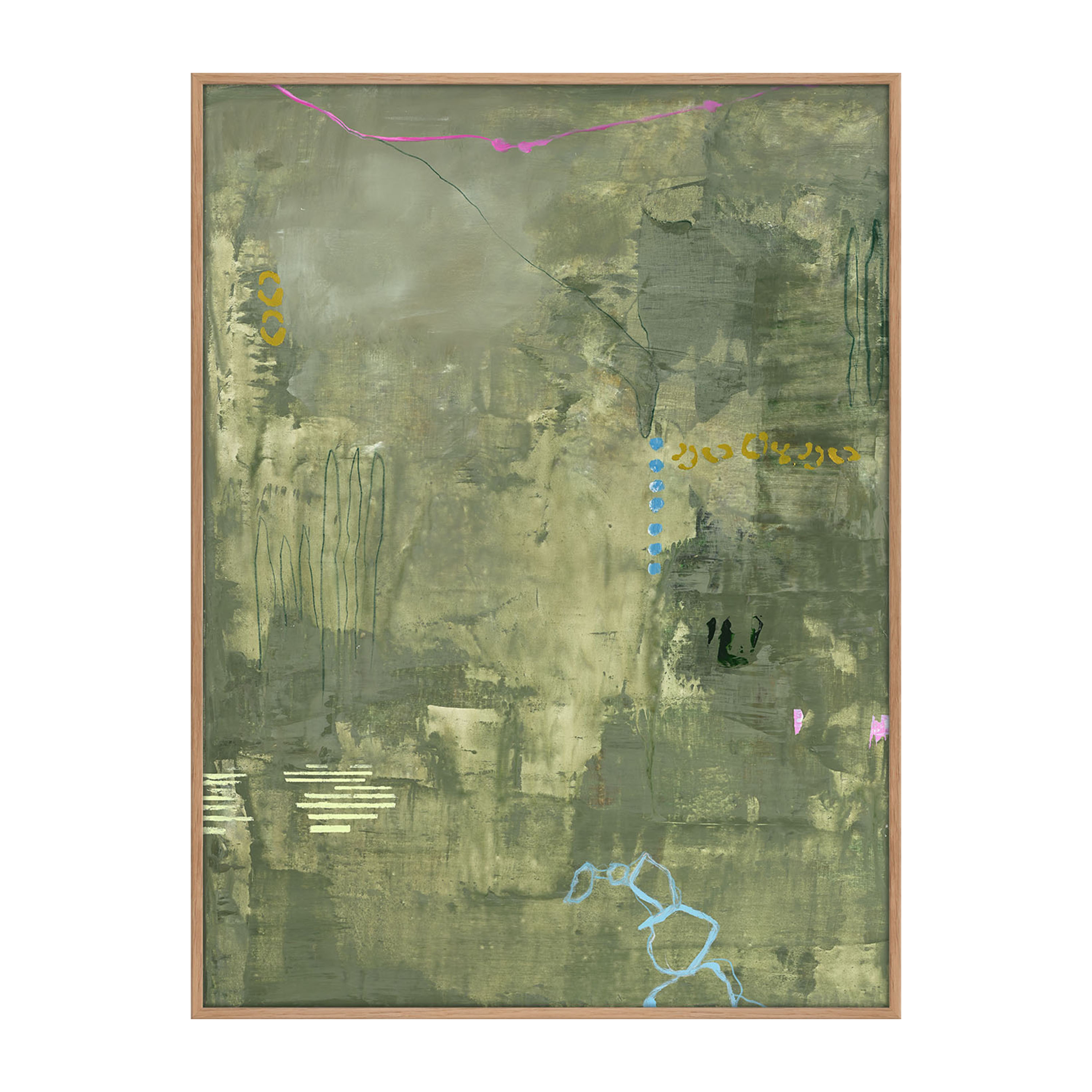Green Petite Bilde Eikeramme 90x120
