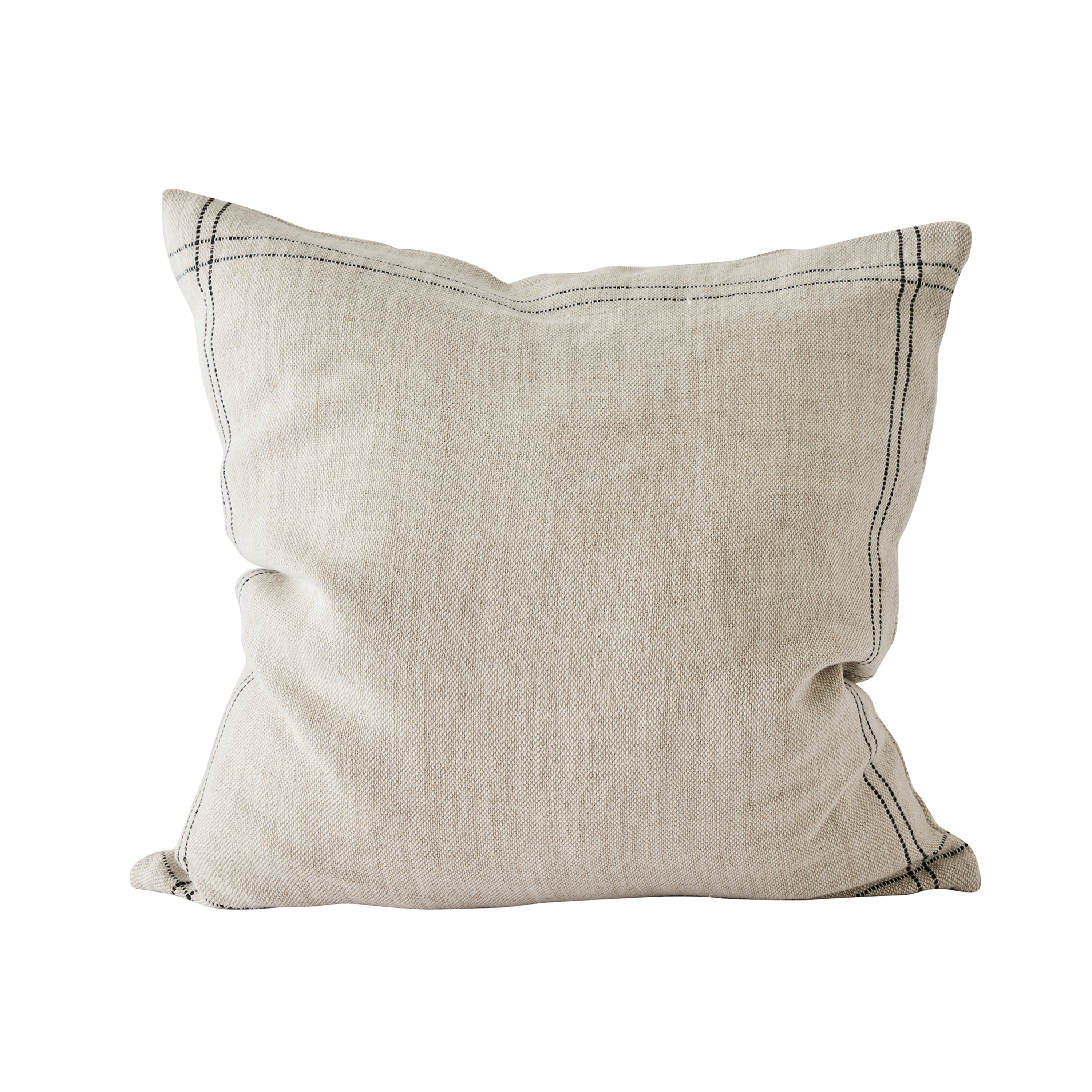 Elton Kuddfodral Beige/Black 50x50