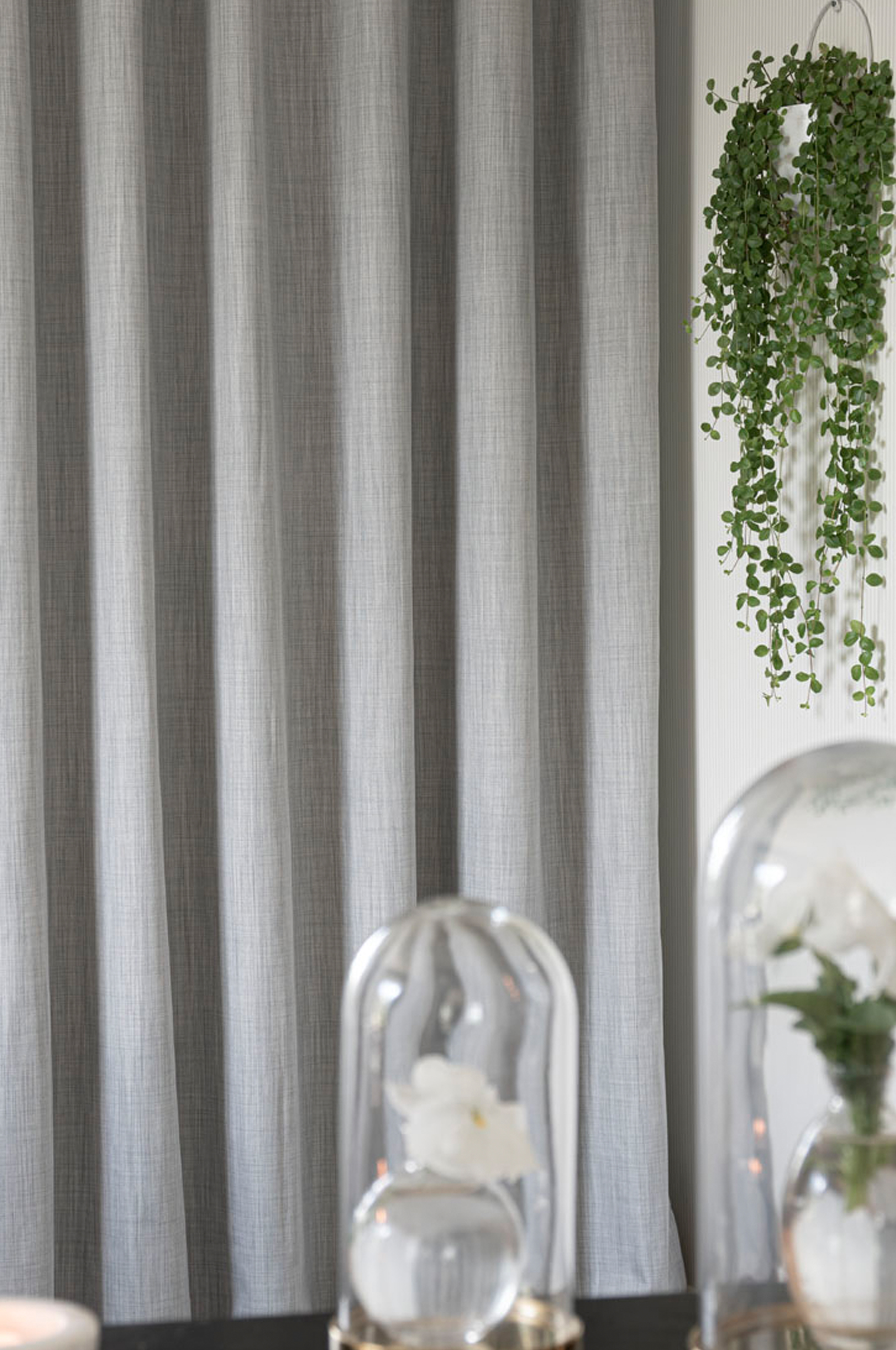 Good Night Mörkläggande Gardinlängd Ljusgrå 268x280