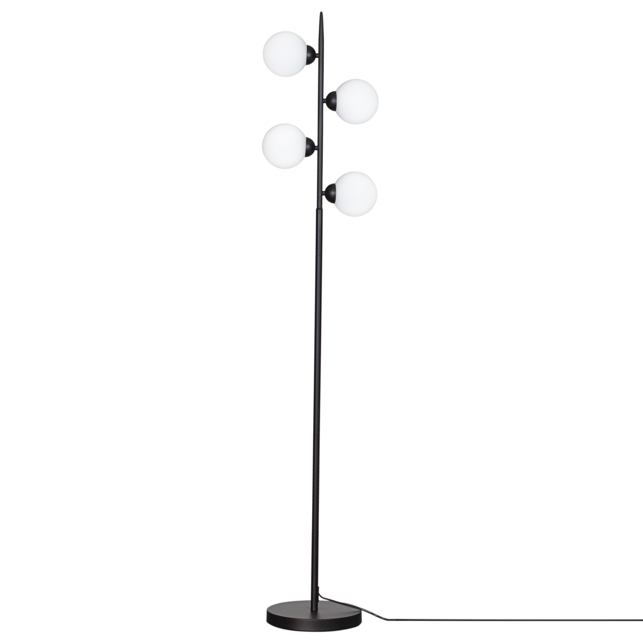 By Rydéns - Punto Golvlampa Matt Svart 160cm