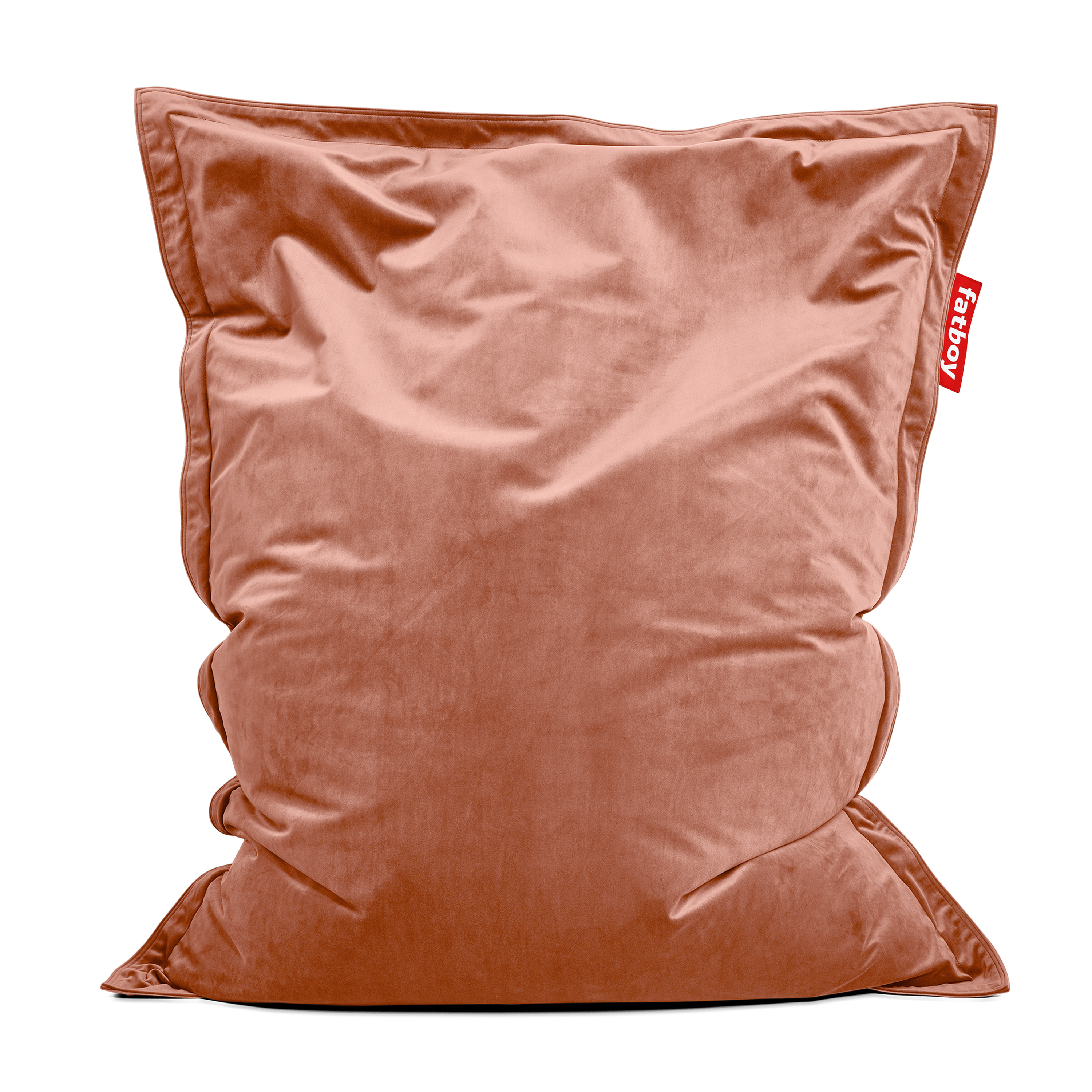 Fatboy - Original Slim Recycled Velvet Säkkituoli Rose Quartz Vaaleanpunainen - Puffit