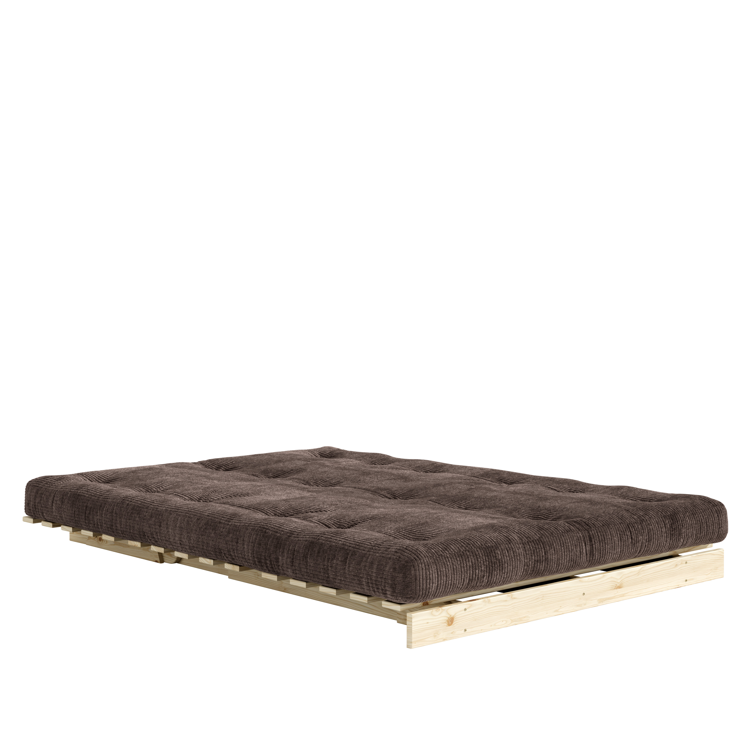 Karup Design Roots Sovesofa Raw/Dark Cocoa 140cm