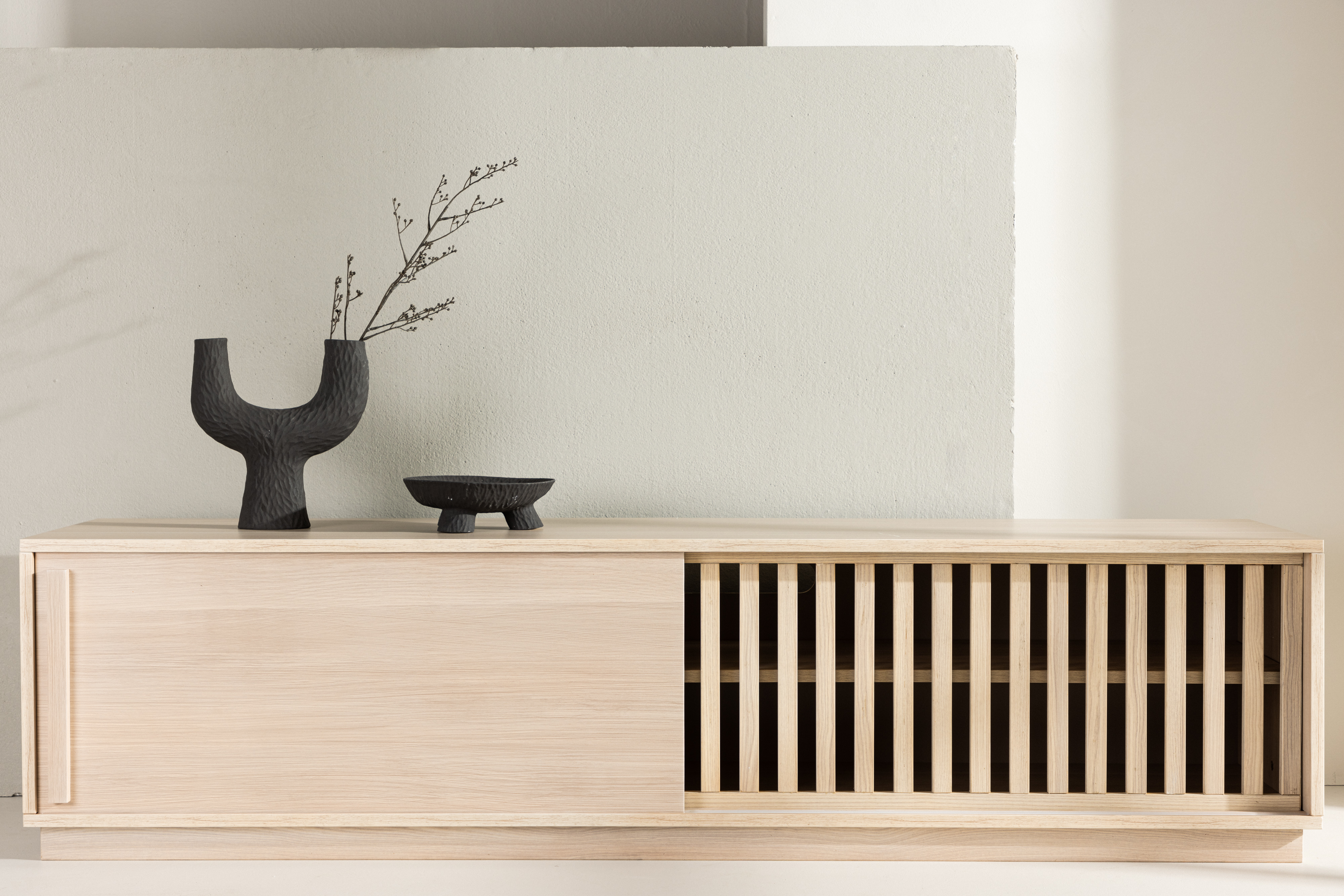 Venture Home Lugo TV-Bänk Whitewash 180cm