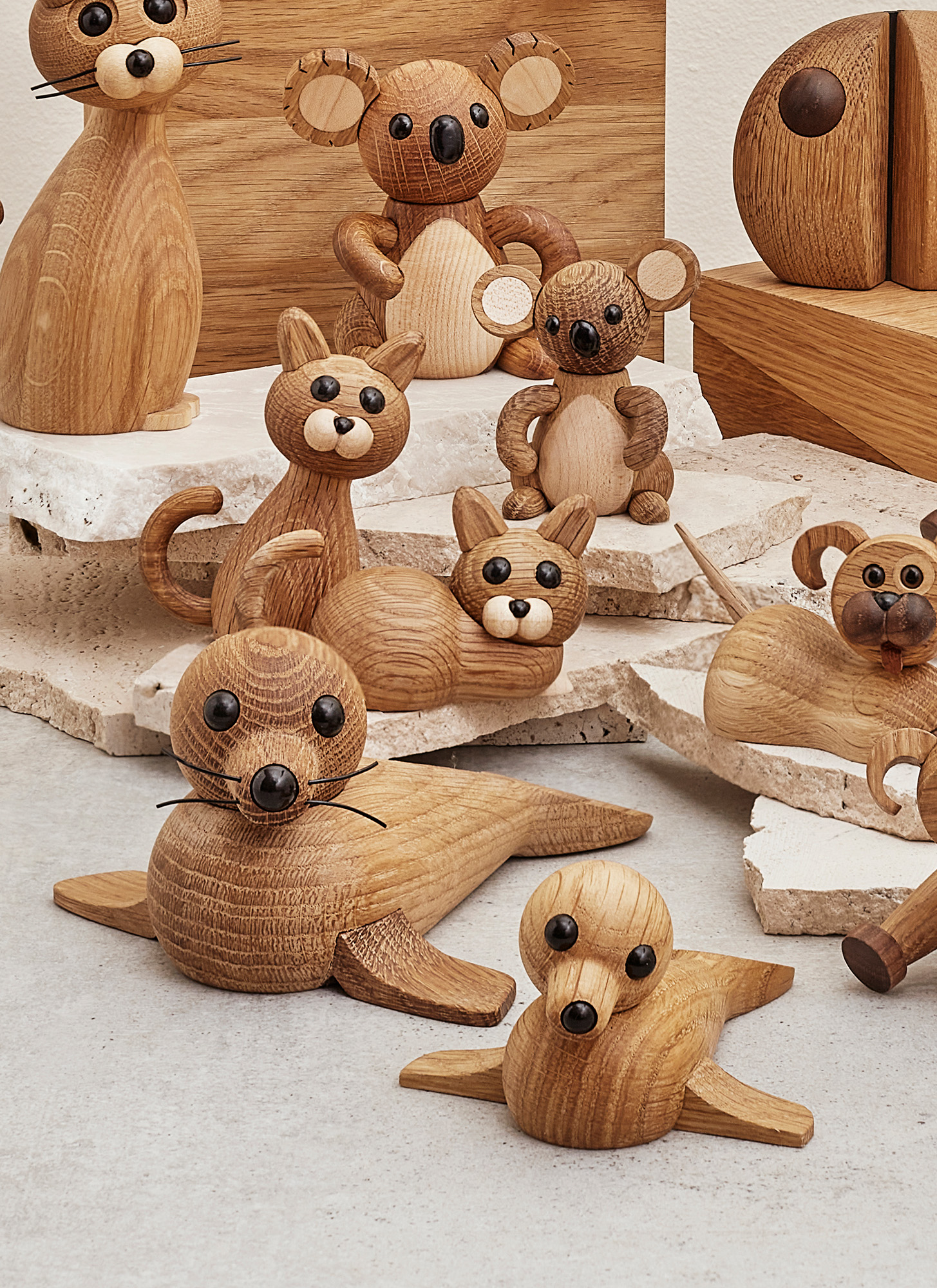 Spring Copenhagen Baby Siegel Dekoration Eiche 13cm