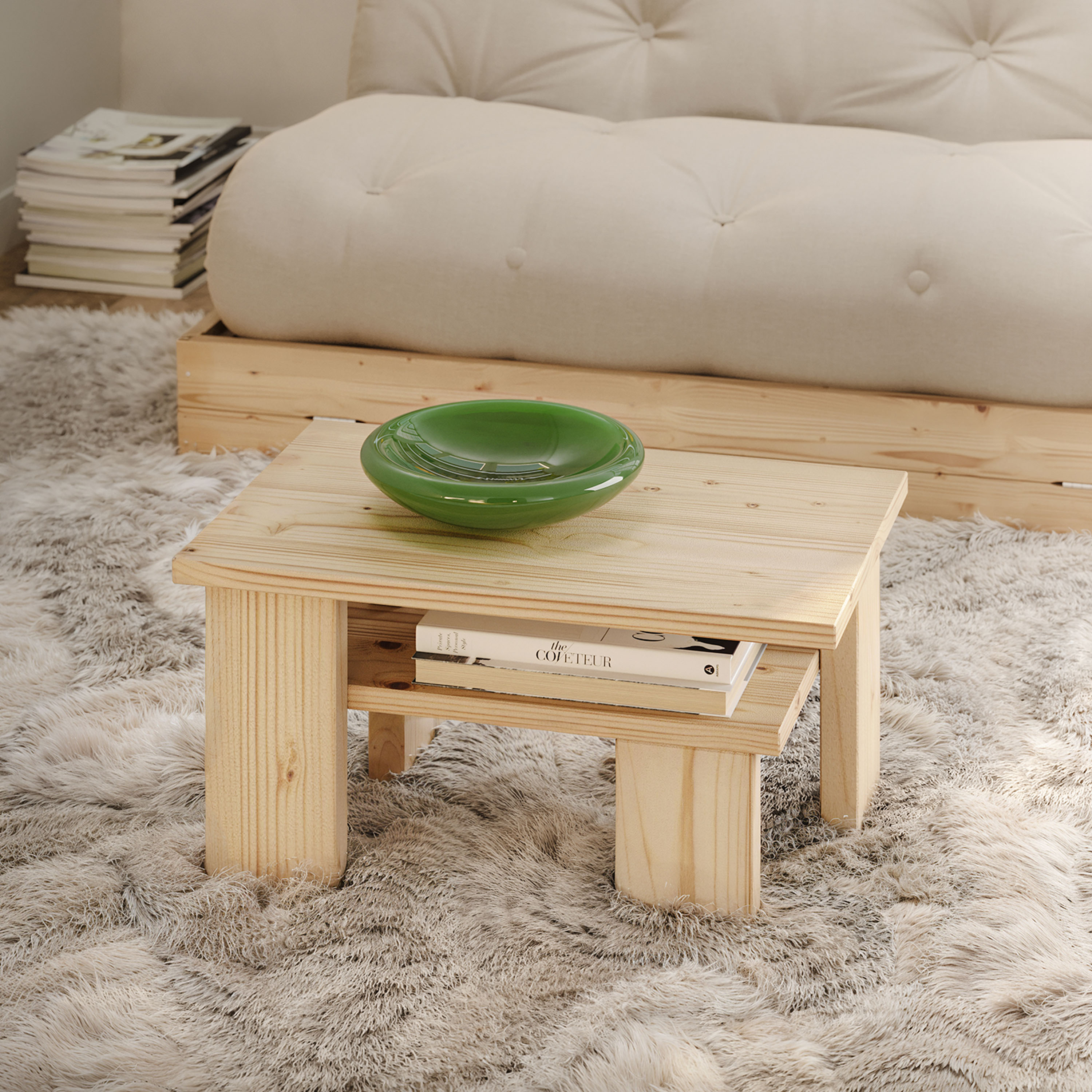 Karup Design Japan Sofabord Raw 68x45x36