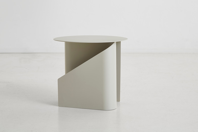 Woud Sentrum Sivupöytä Warm Grey Ø40