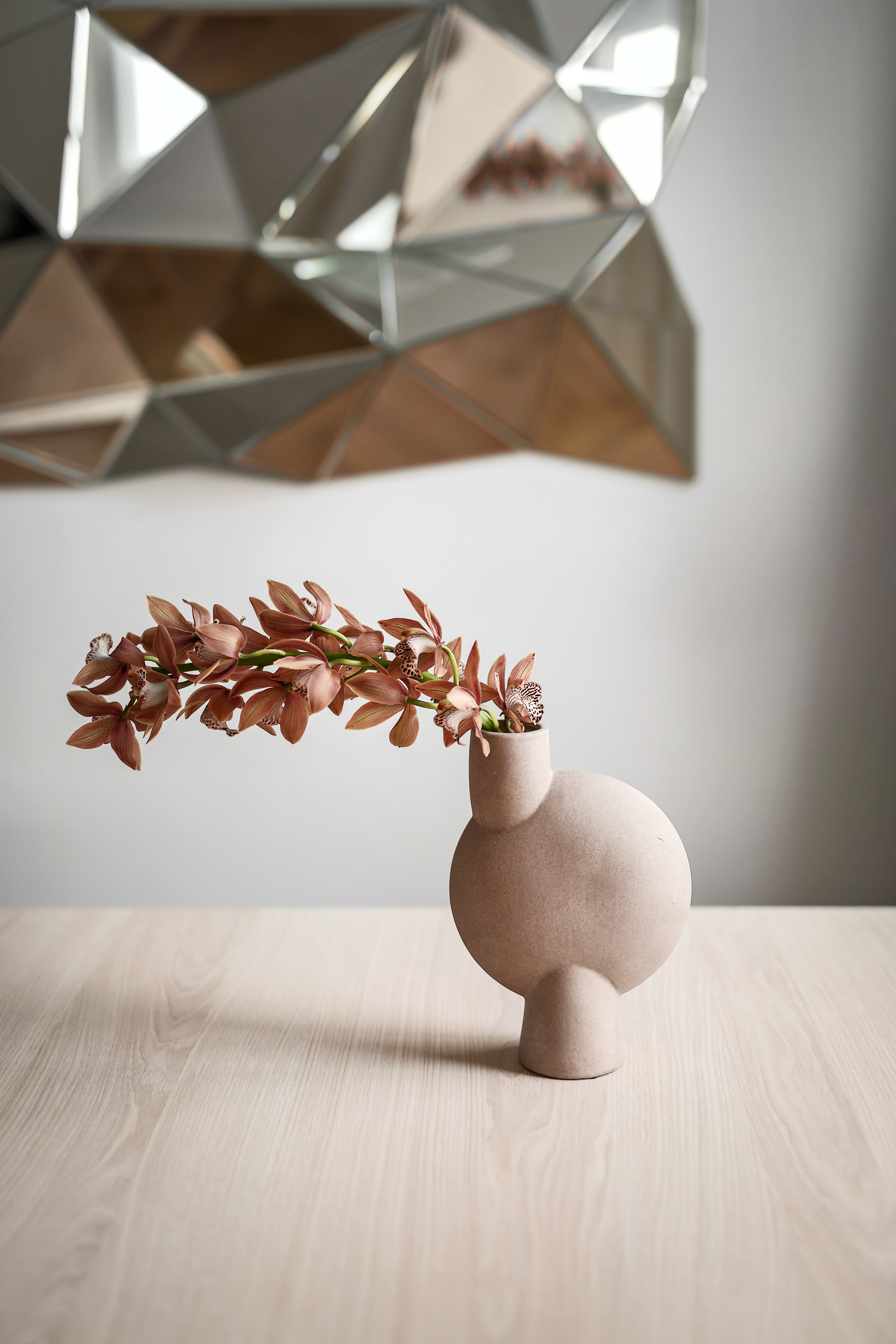 101 Copenhagen Sphere Merido Vase Bubl Taupe