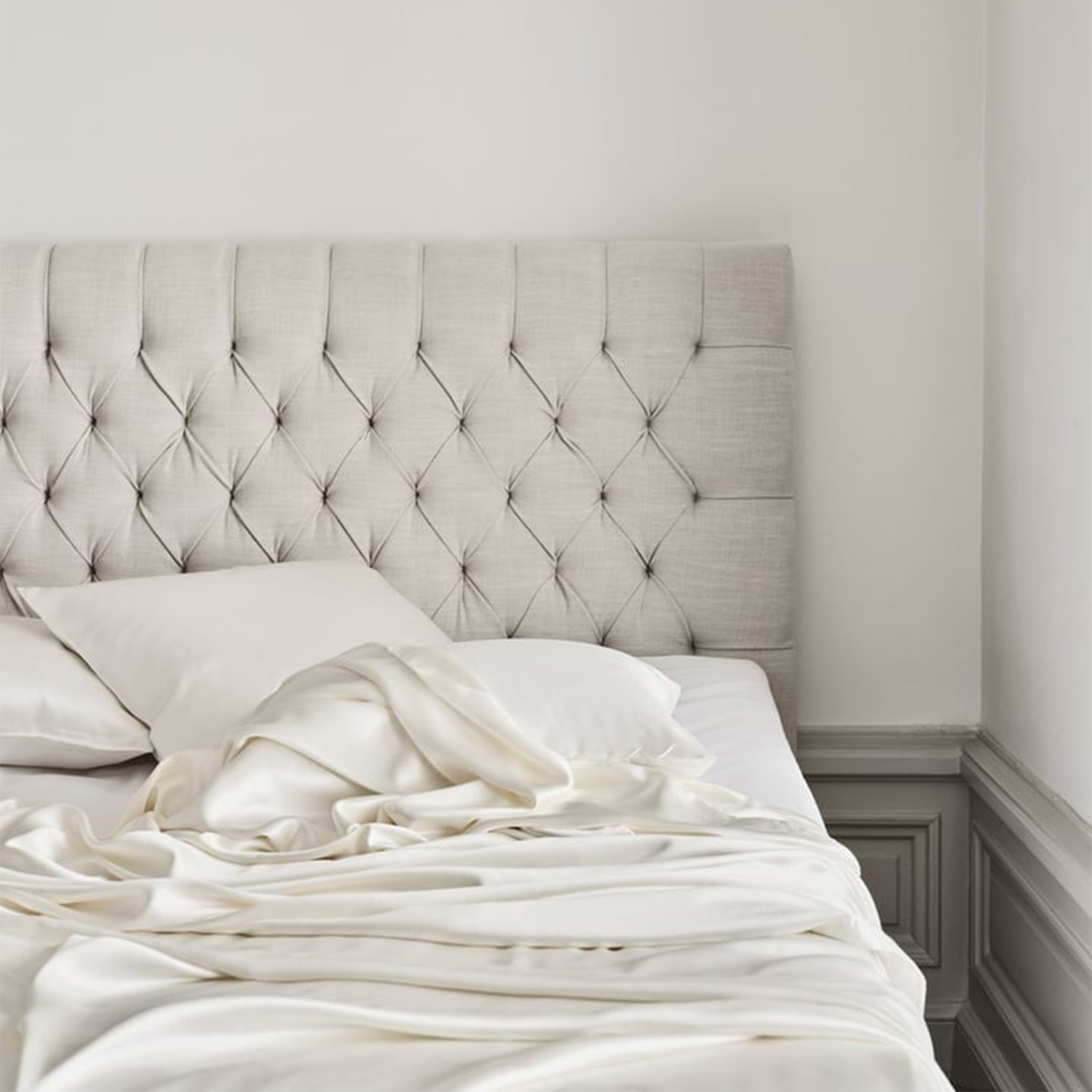 Mille Notti Sogno Tyynyliina Silkki Ivory 50x60