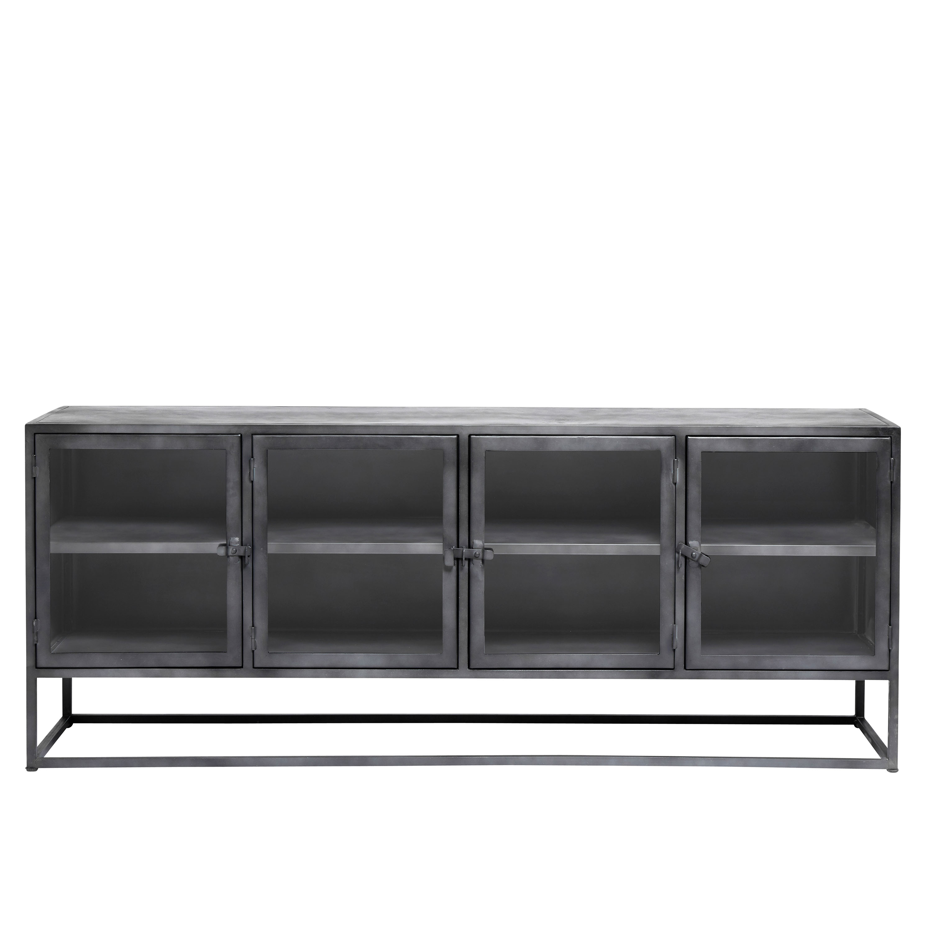 Muubs Boston 4 dörrar Sideboard Black Iron 180x73