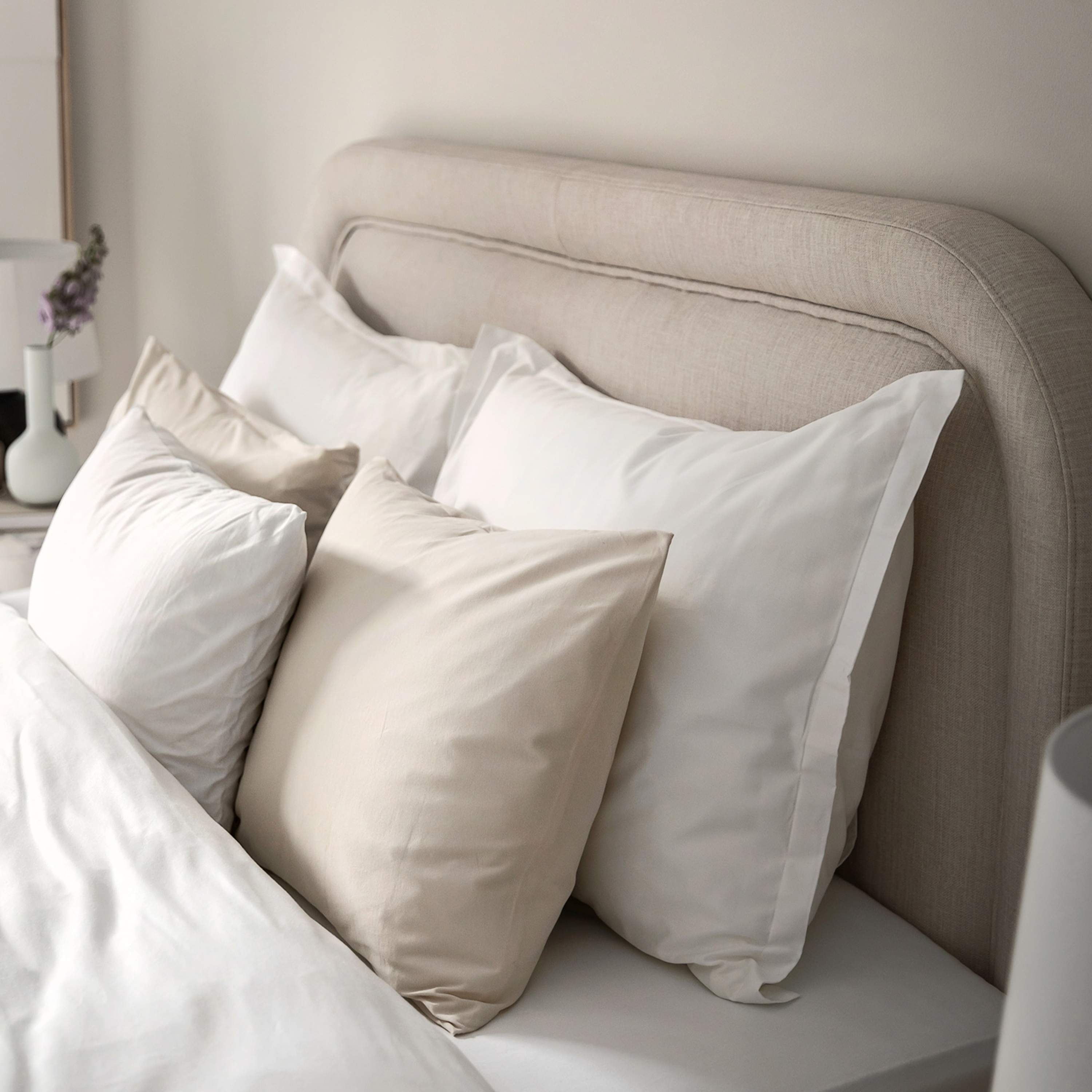 Beach House Company Plain Påslakan White Enkel