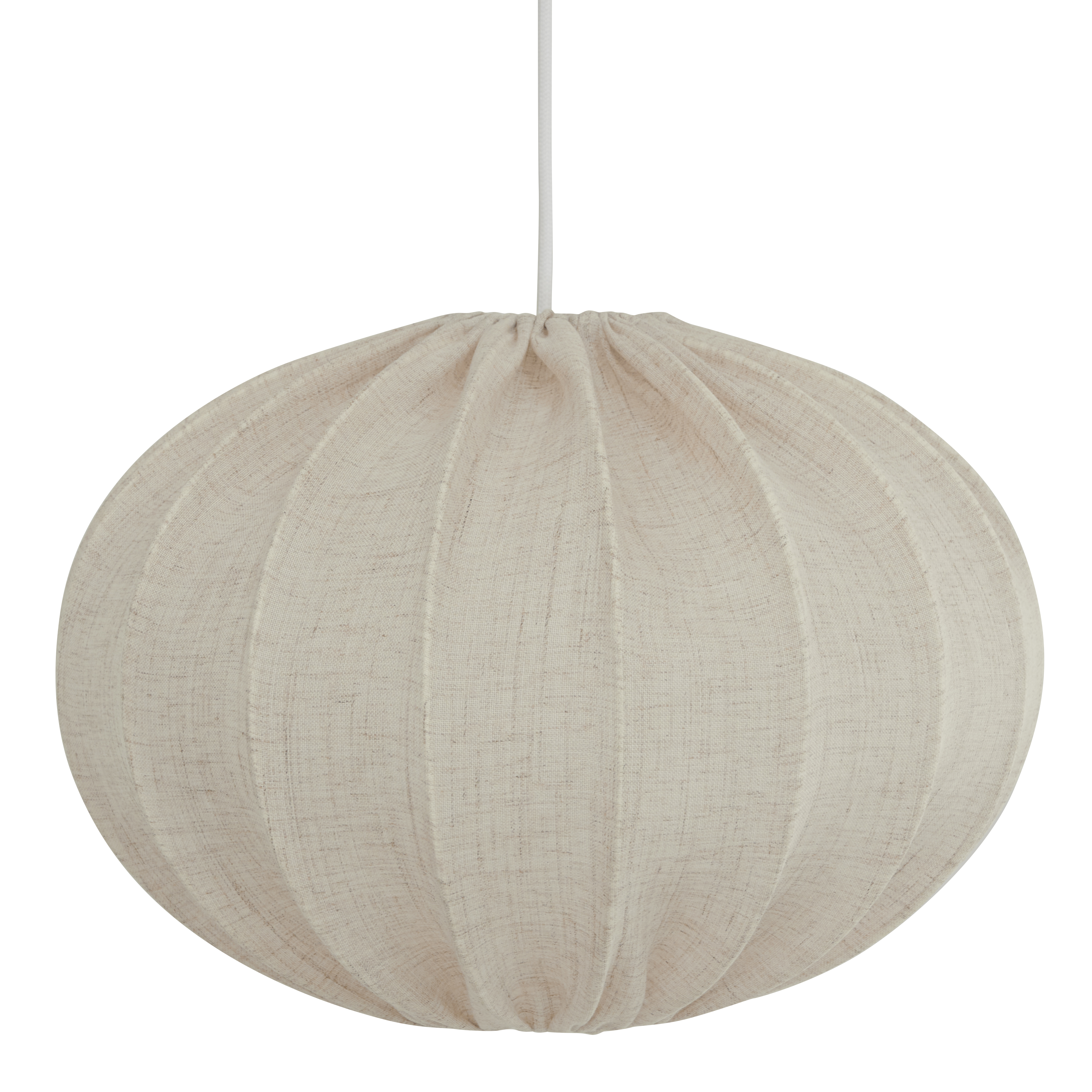 Watt & Veke - Boll Deckenleuchte Linen Natural 40cm - Beige - Deckenleuchten