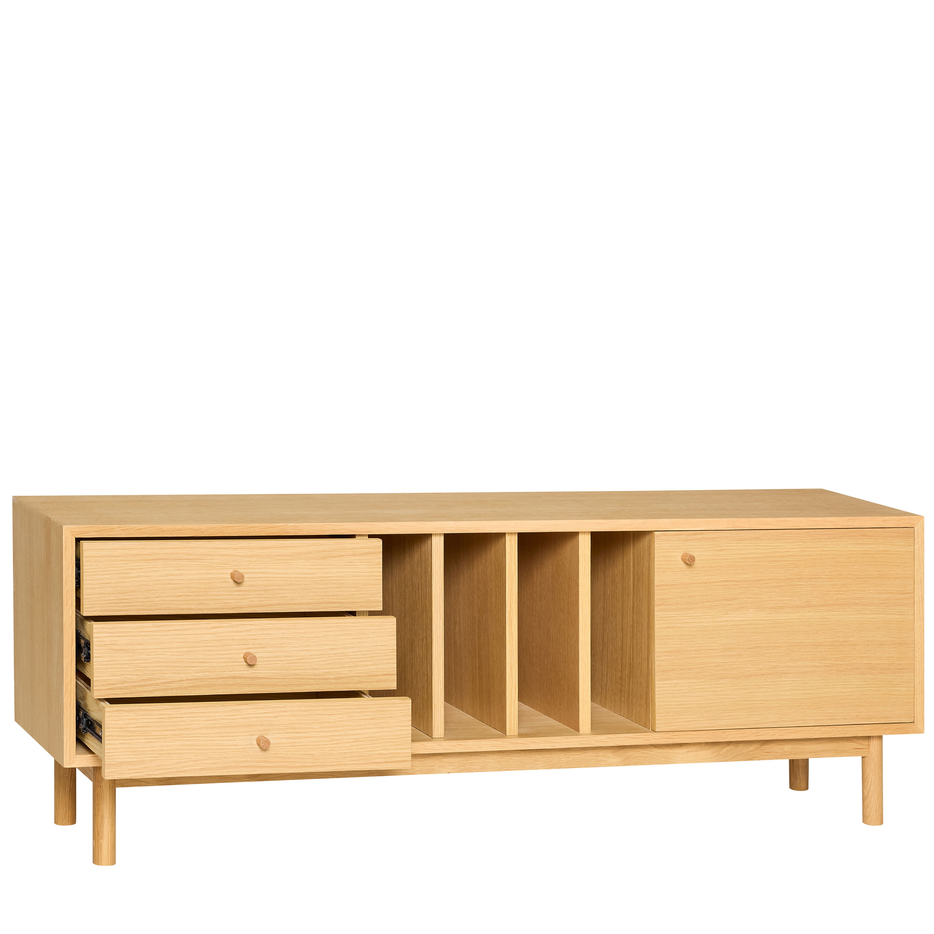 Hübsch Nobby Skjenk Natural 140cm