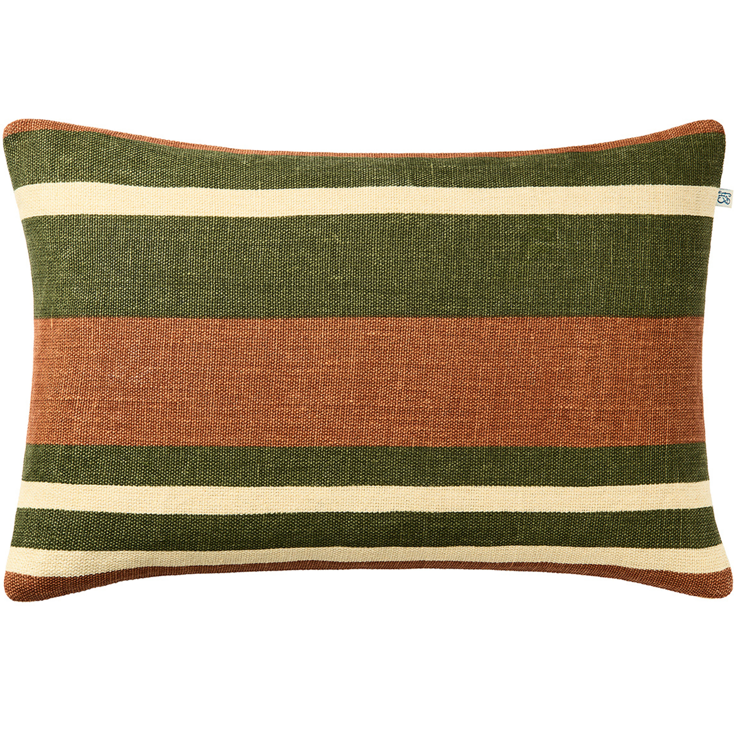 Vera Tyynyliina Apricot Orange/Cactus Green 40x60