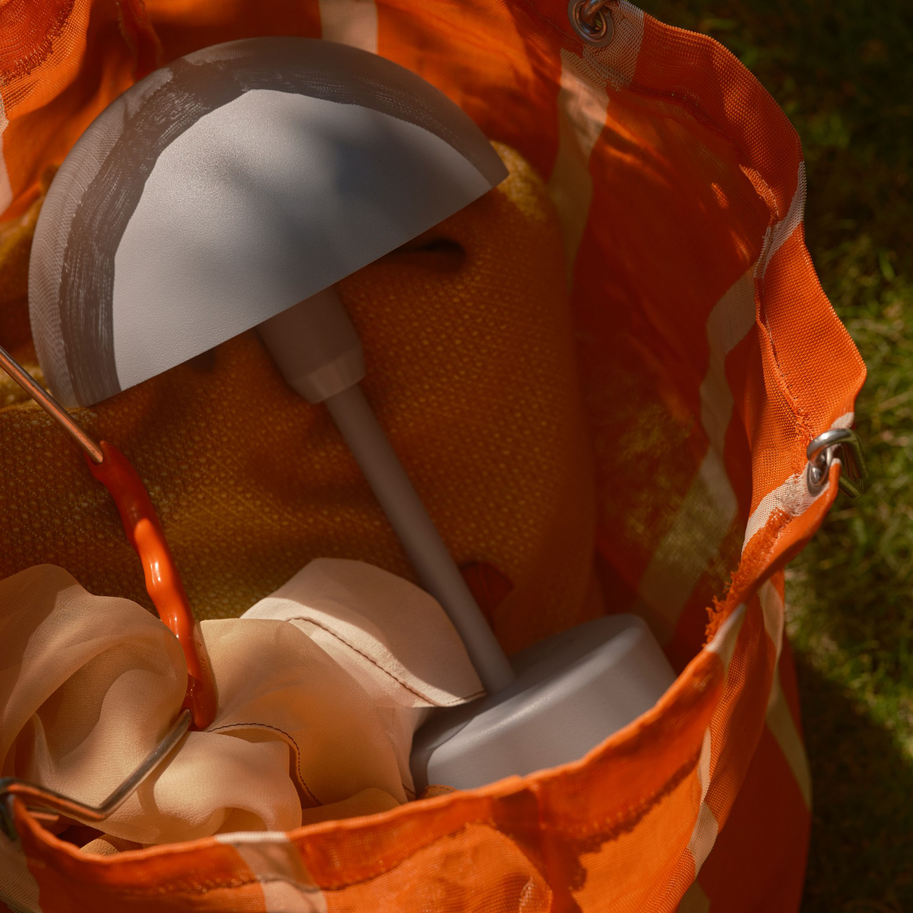 Nordlux Ellen To-Go Portabel Bordlampe Grå 25cm