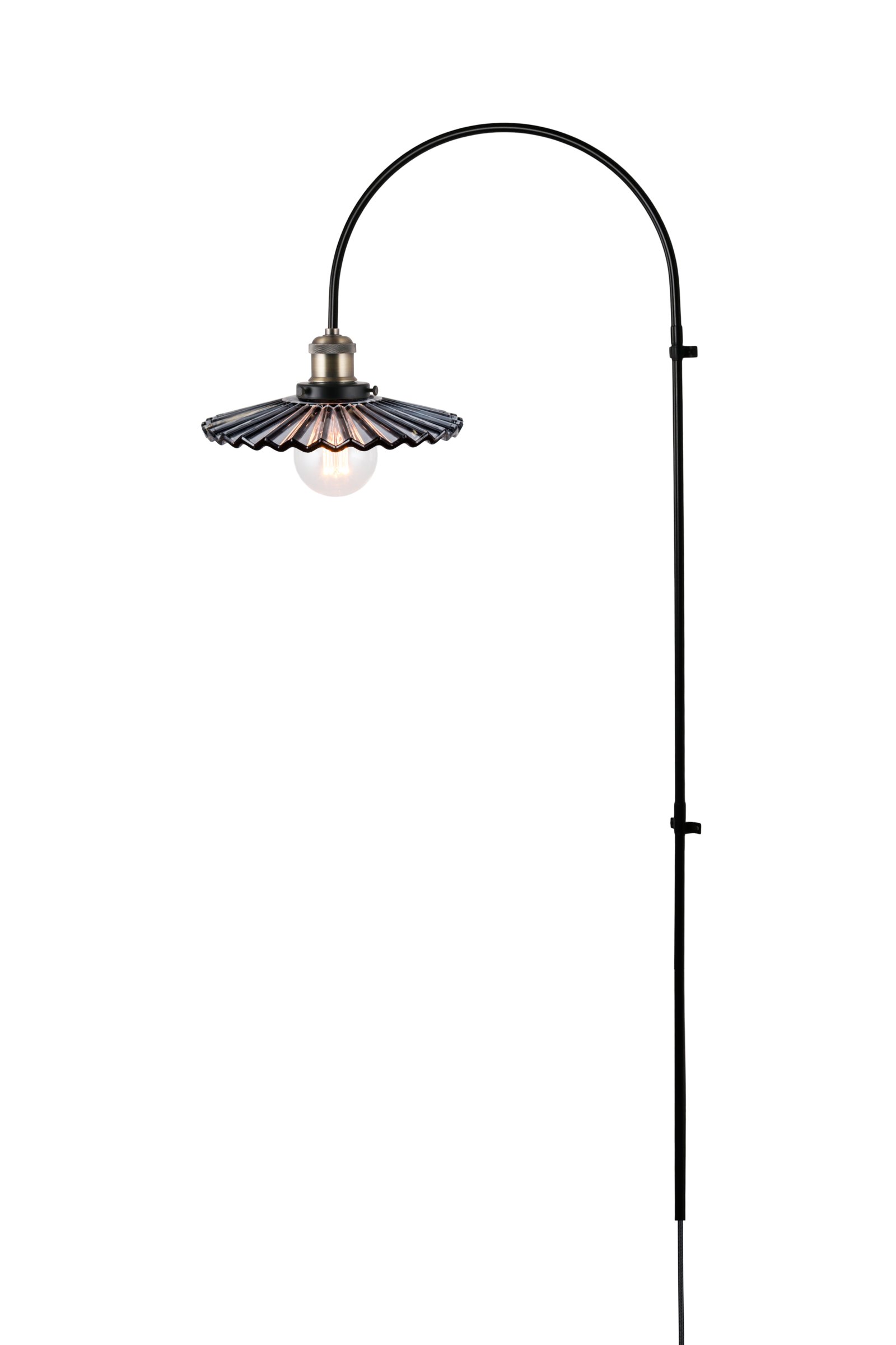 Globen Lighting - Cobbler Wandleuchte Rauch 150cm - Schwarz - Wandleuchten