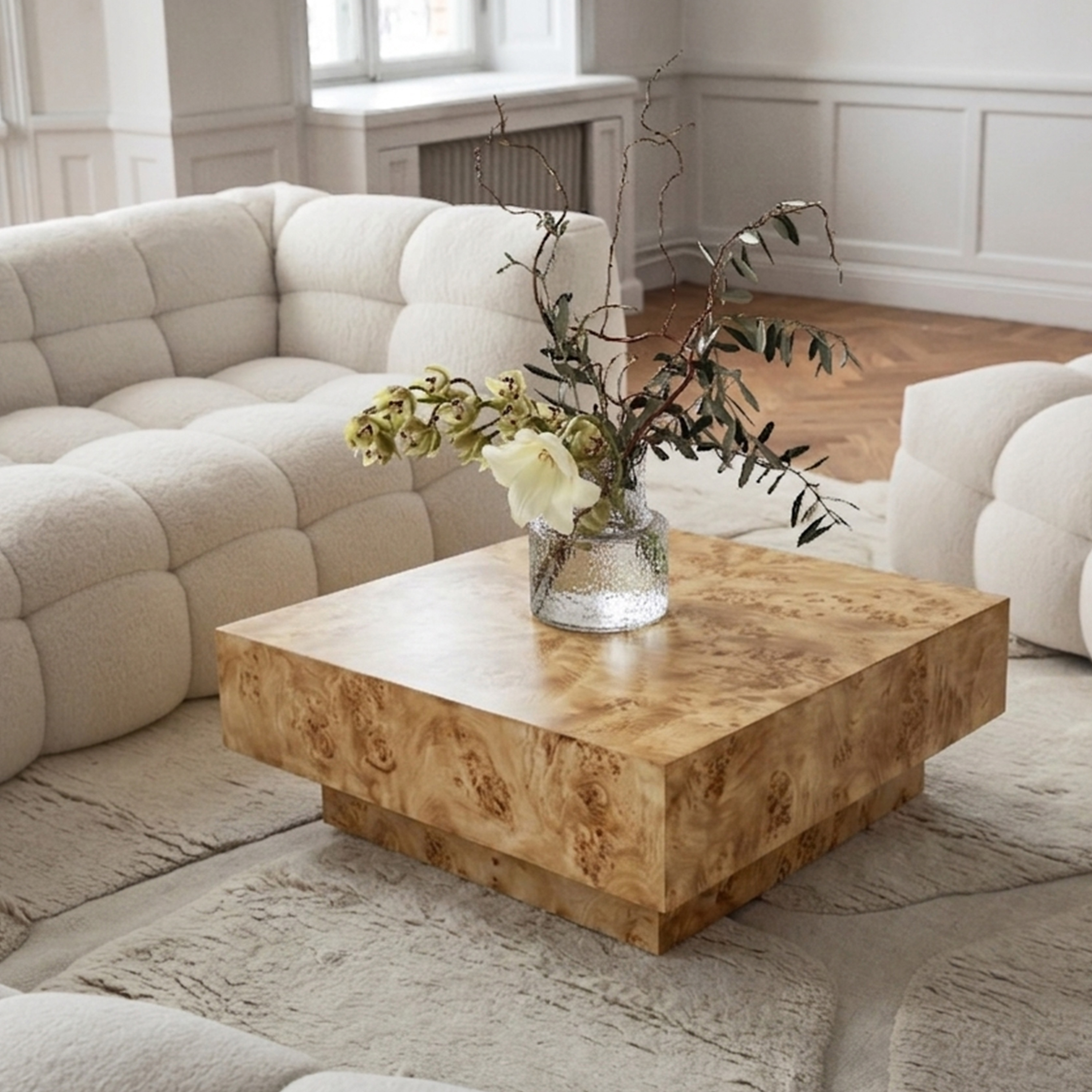 Sleepo Collection Poppy Sofabord Poppel 90x90