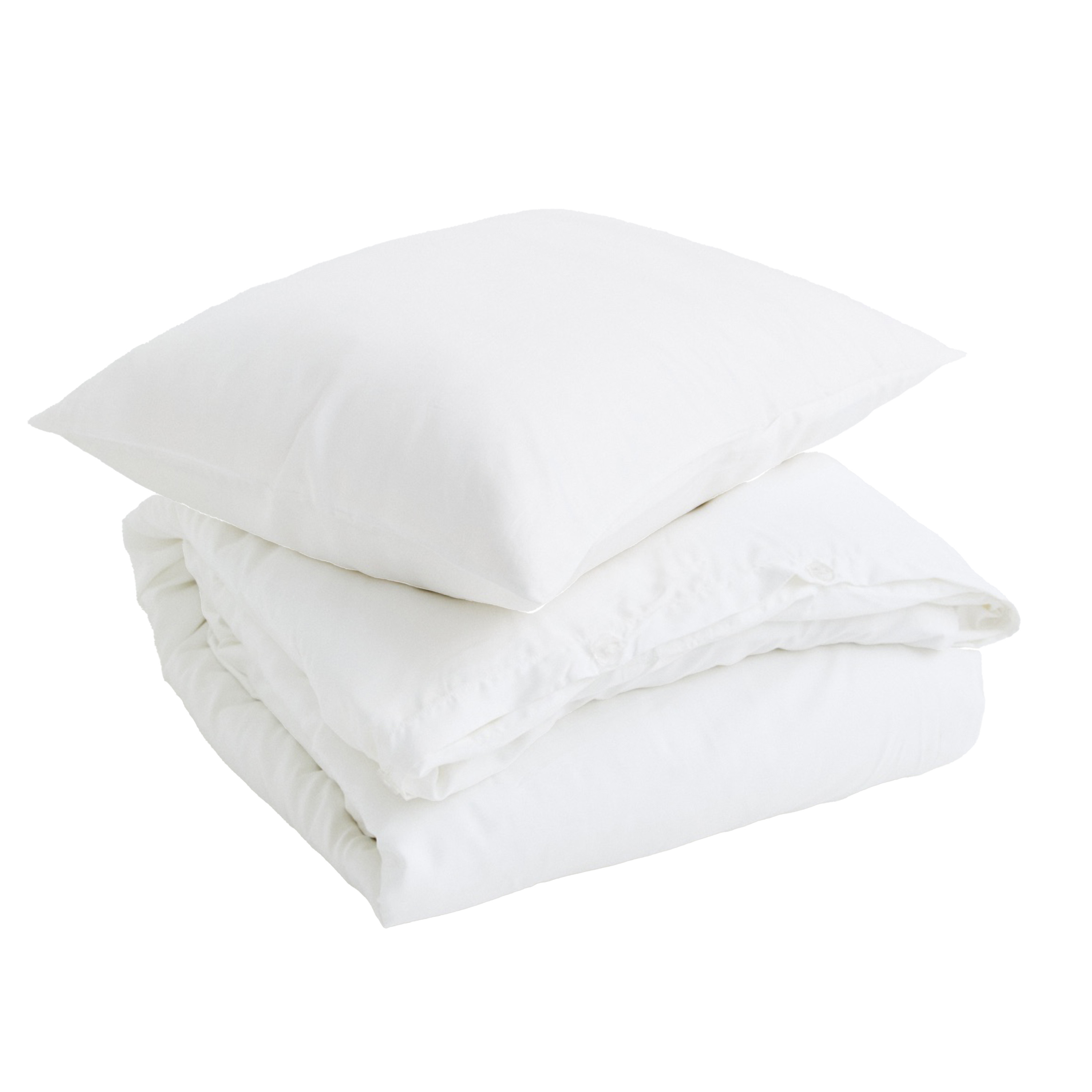 Bamboo Bettwäsche-Set White 220x220/50x60