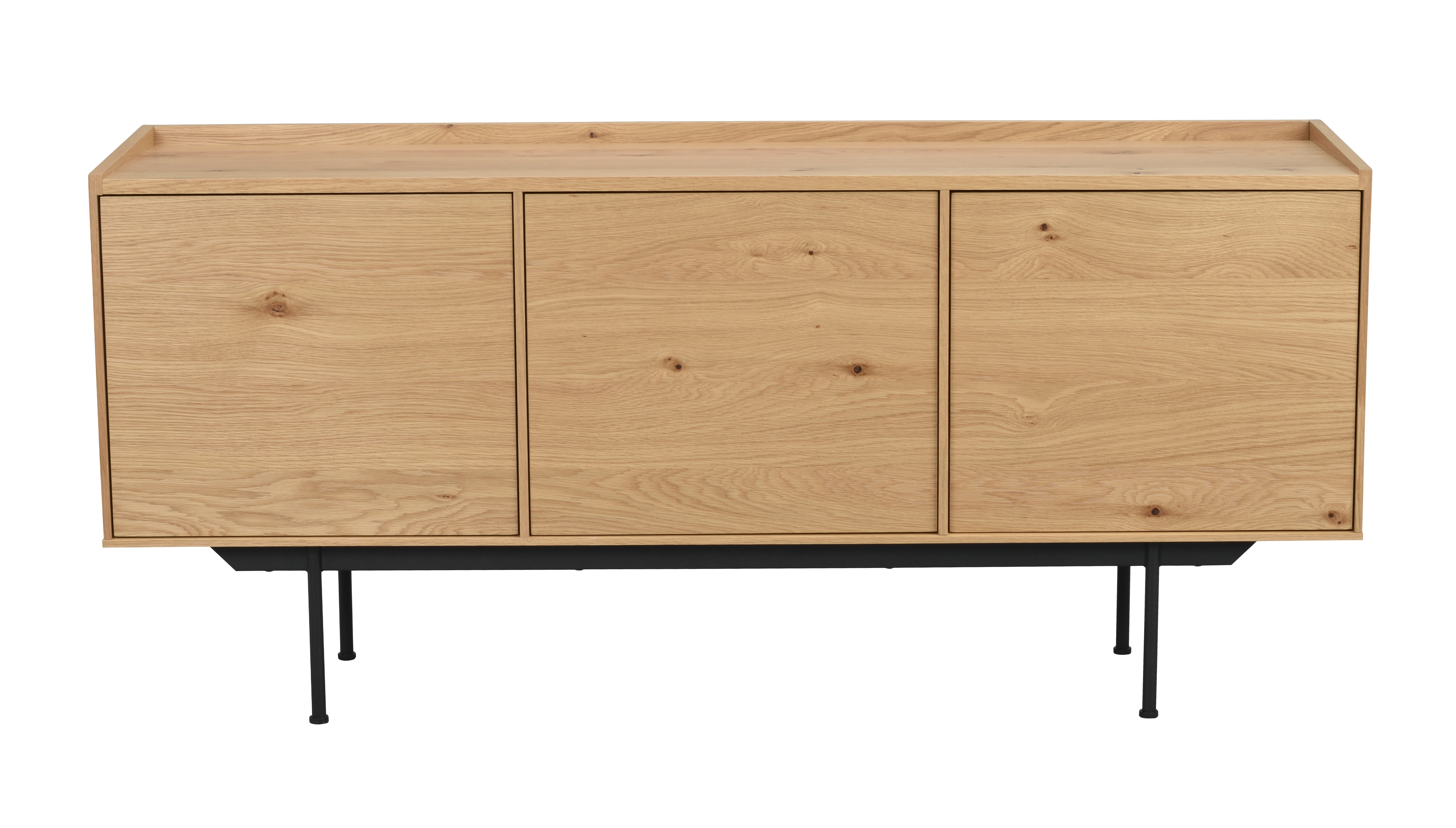 Rowico Home Brewerton Sideboard Ek/Svart 160cm