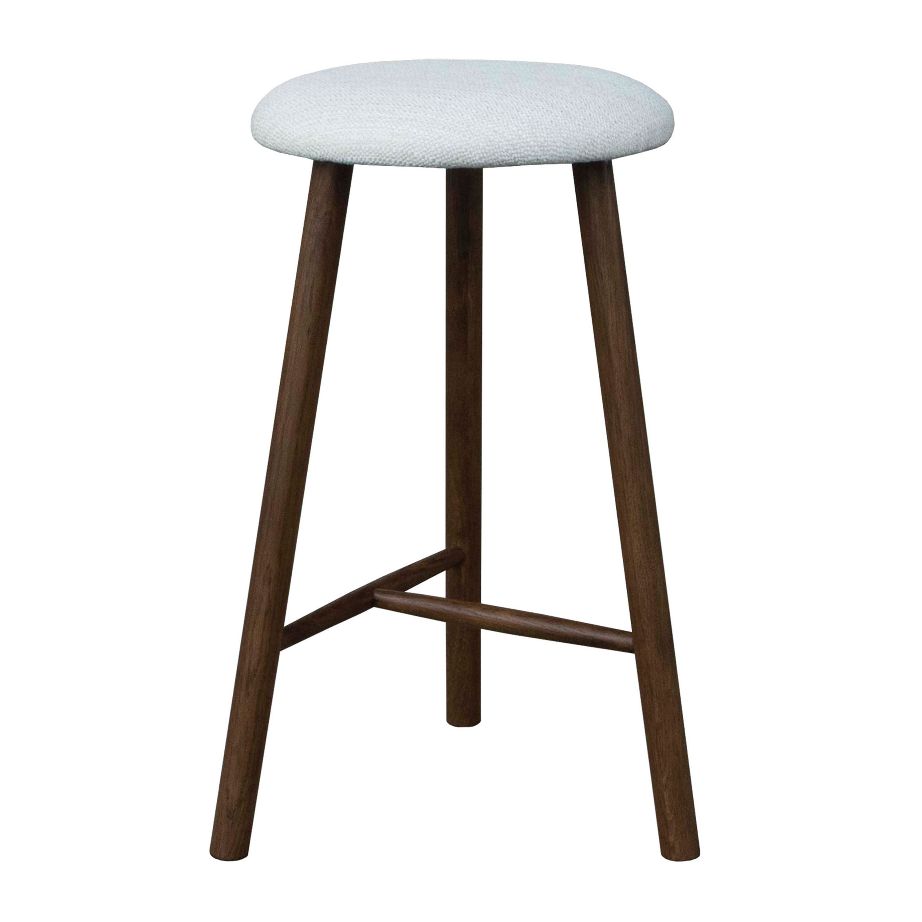 Sleepo Collection Leia Barstol Brunbeiset Eik/Hvit
