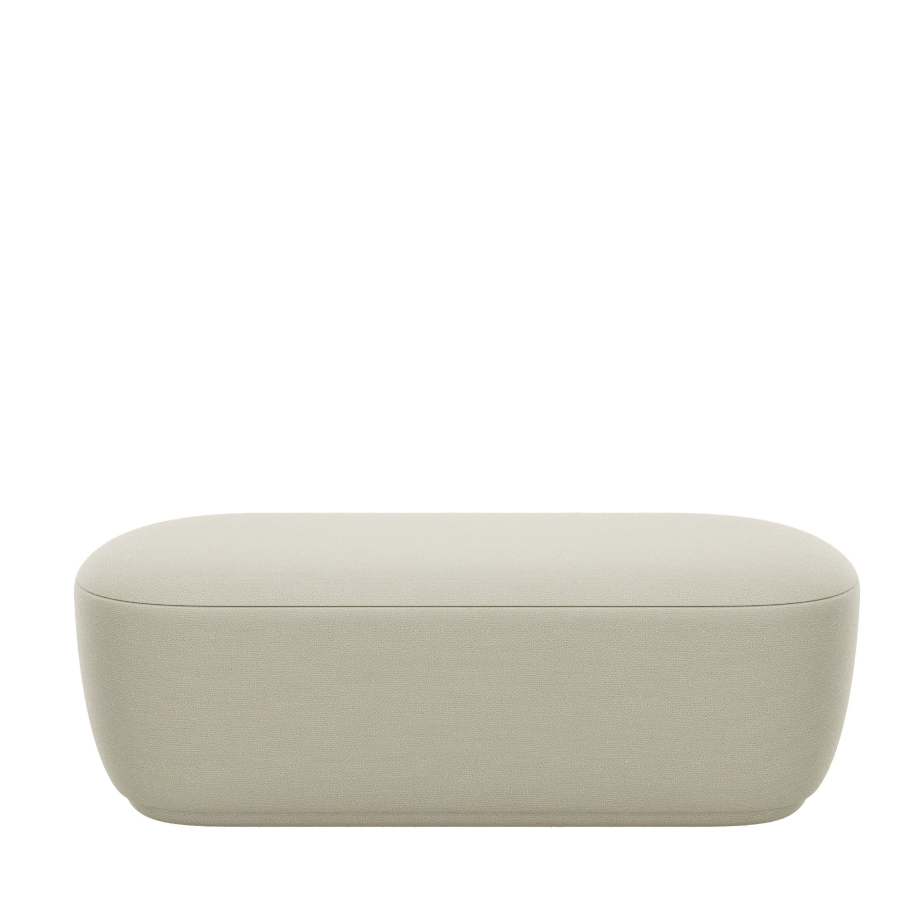 Kuon Bänk Boucla Beige 120cm