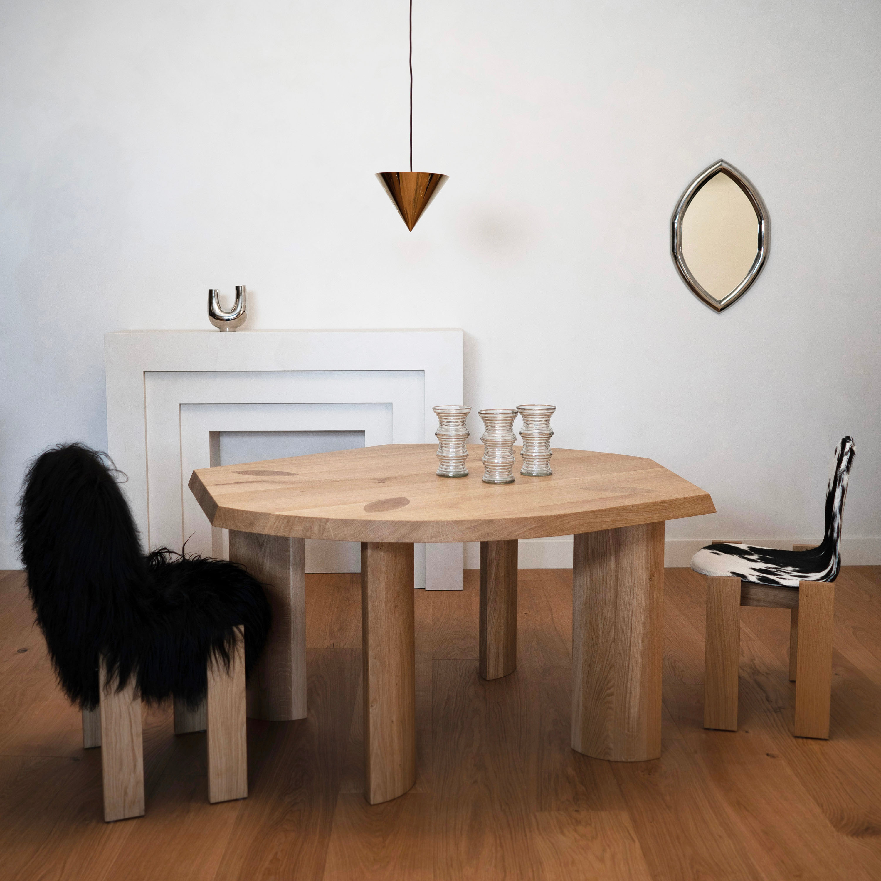 Hein Studio October Kattovalaisin Kiillotettu Teräs