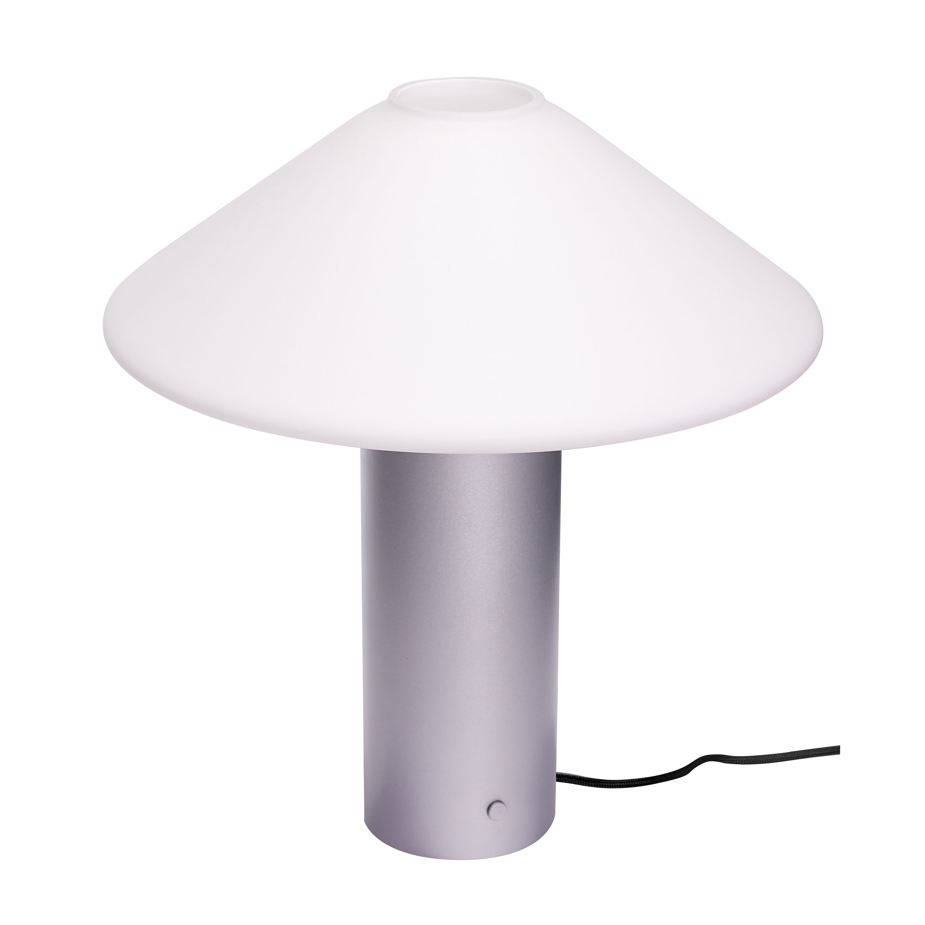 Hübsch Orbit Tischlampe Metallic Silver 40cm