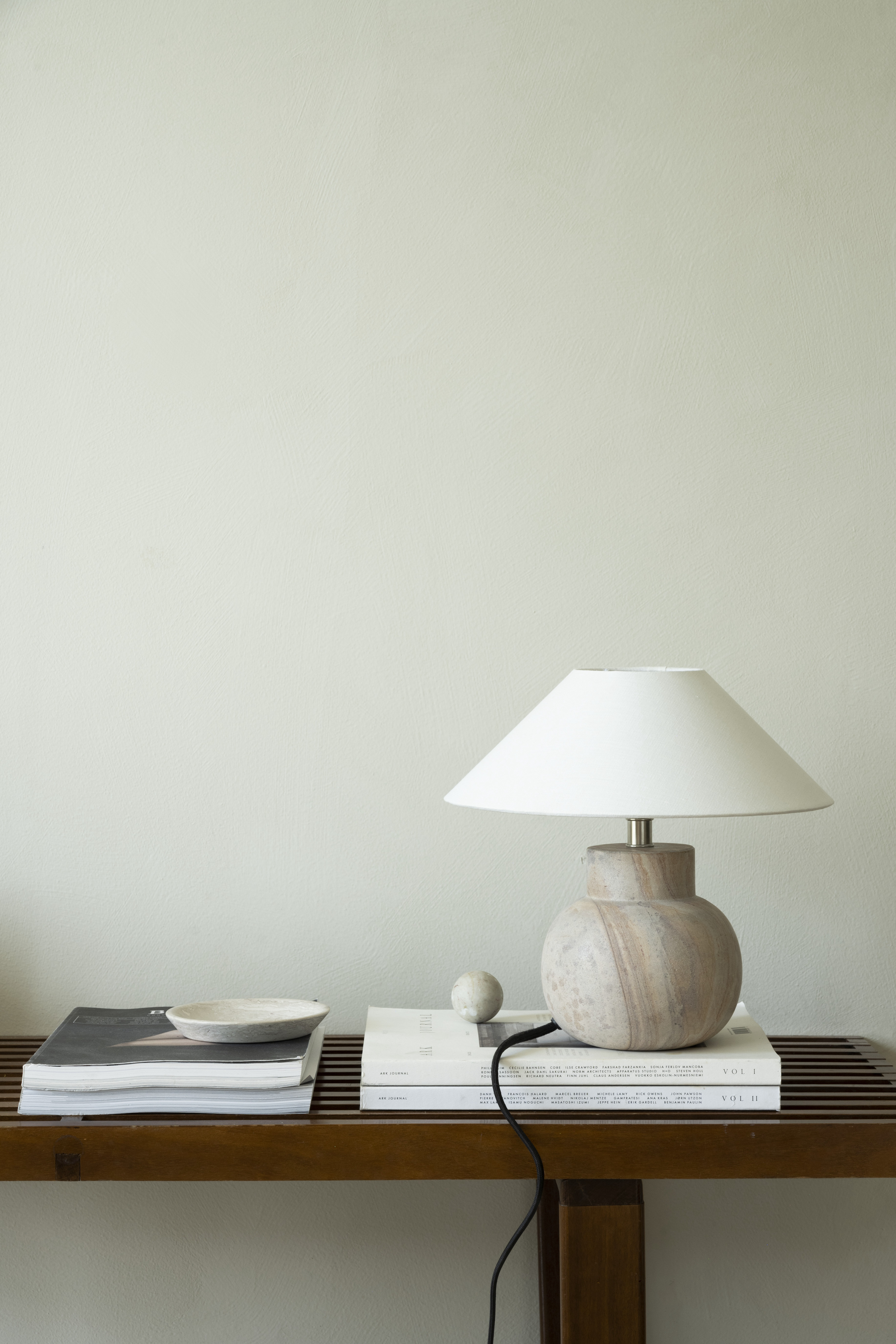 Watt &amp; Veke Pella Lampfot Sandstone 23cm