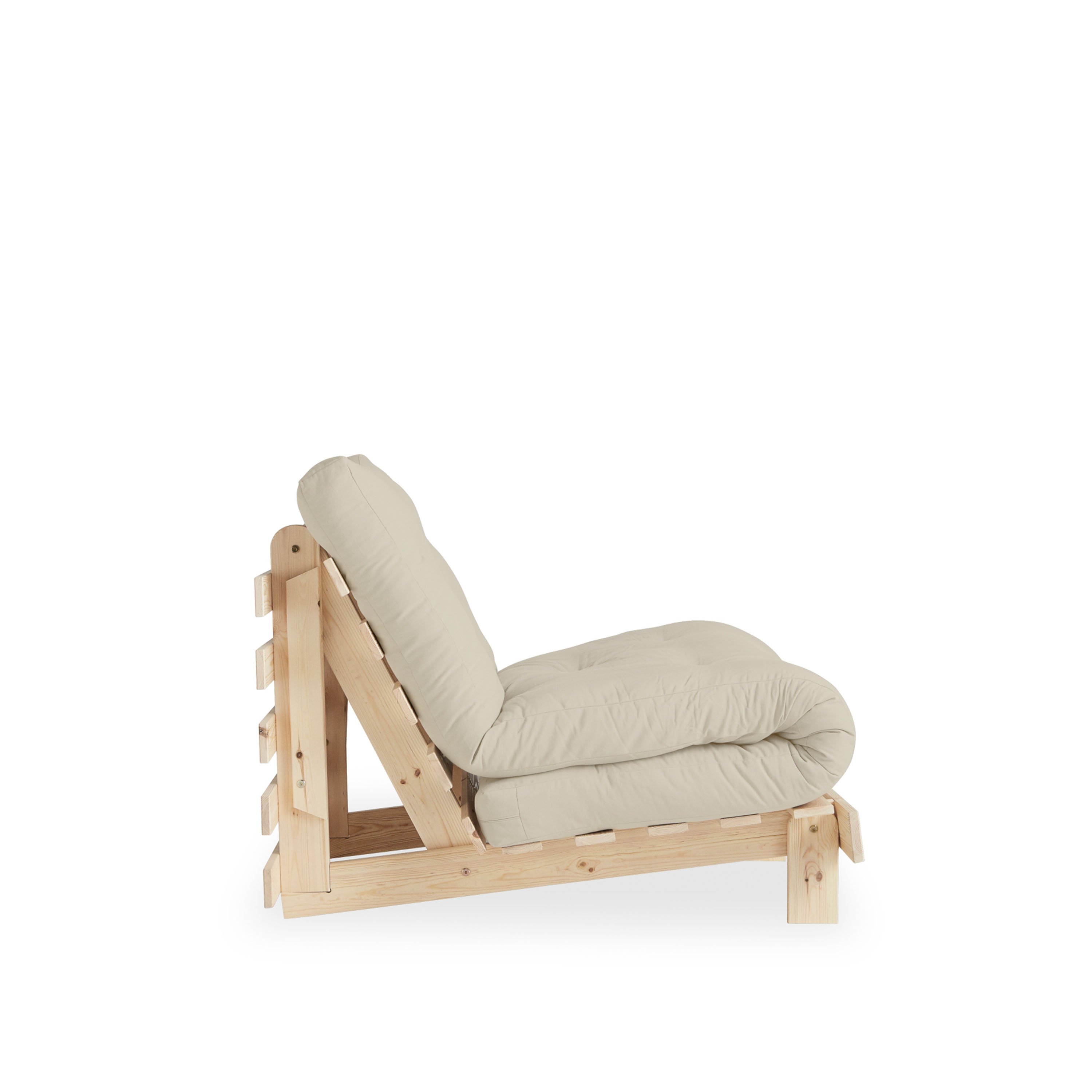Karup Design Roots Sofa Bed Chair Natural/Beige 90cm