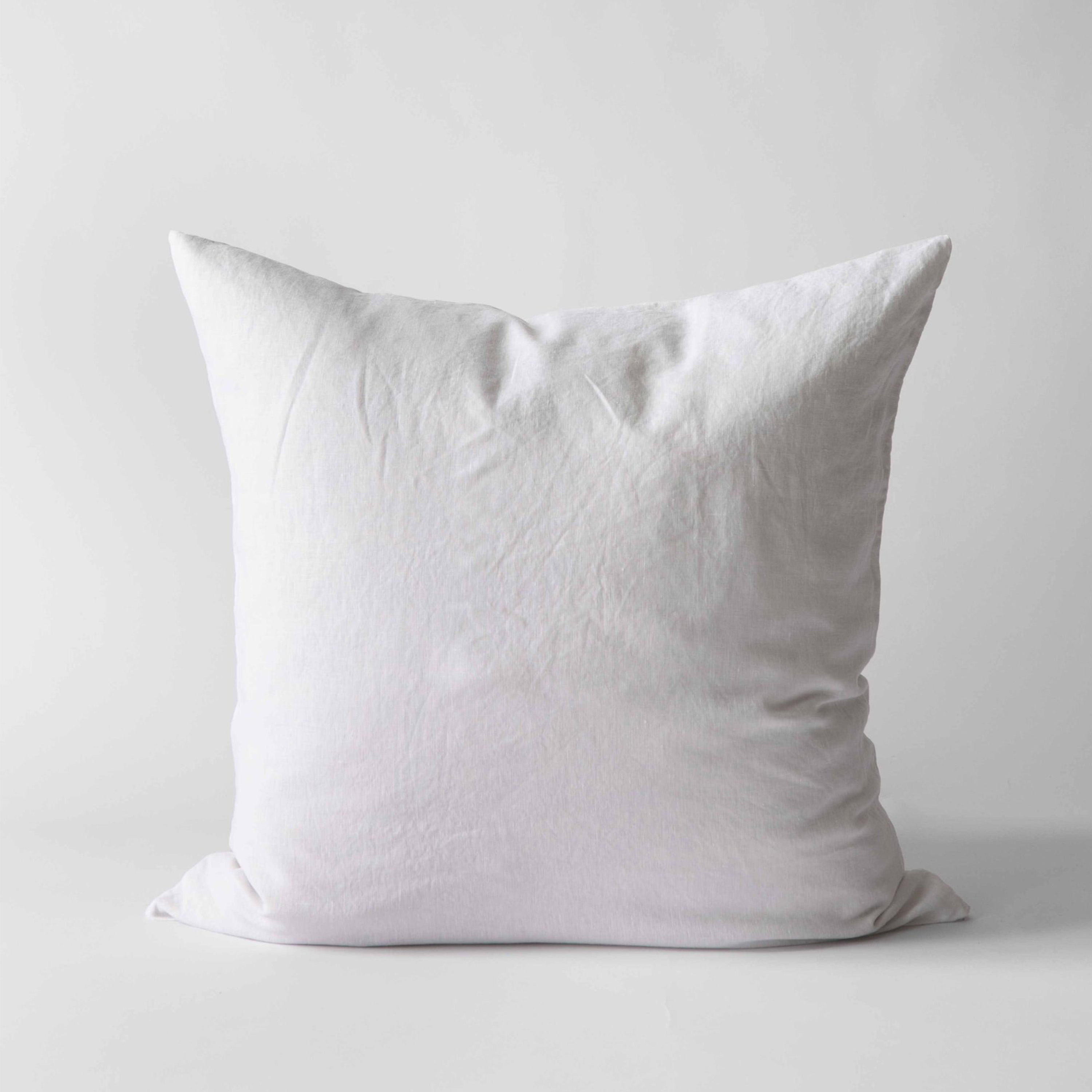 Tell me more Kuddfodral/Örngott Linne Bleached White 65x65