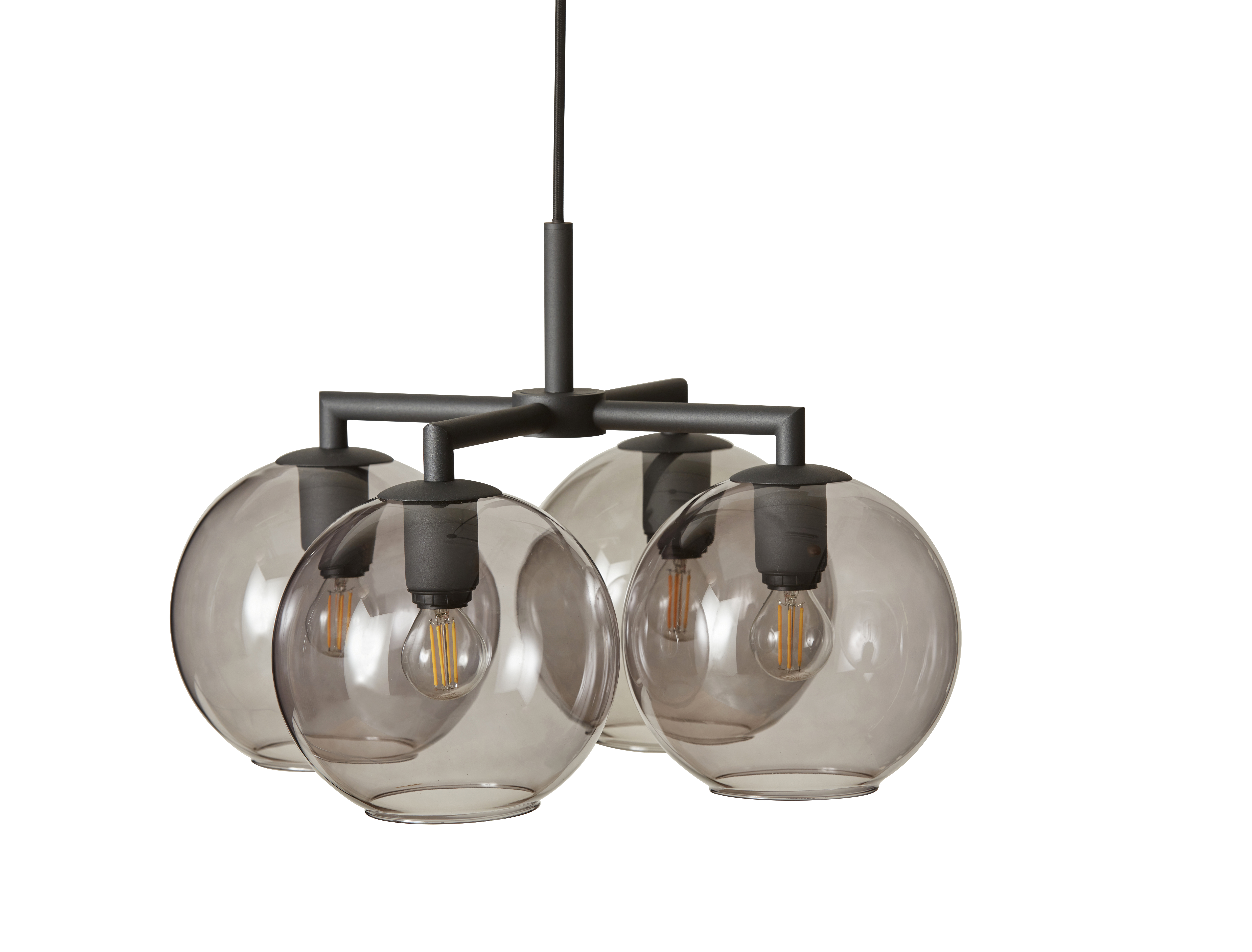 CO Bankeryd - Ture Deckenlampe Schwarz/Rauch - Deckenleuchten