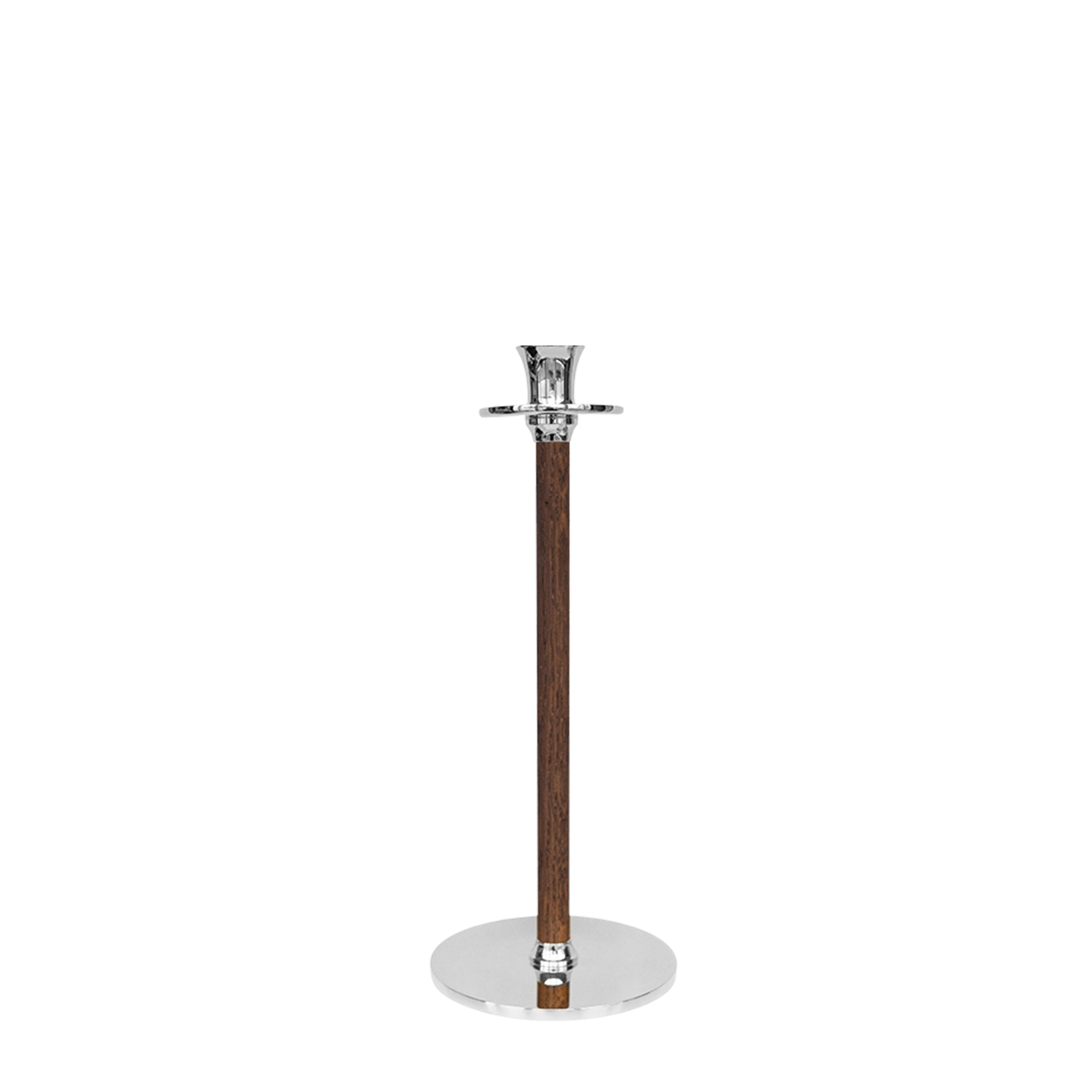 Ljusstake Alto Basso Silver 30cm 