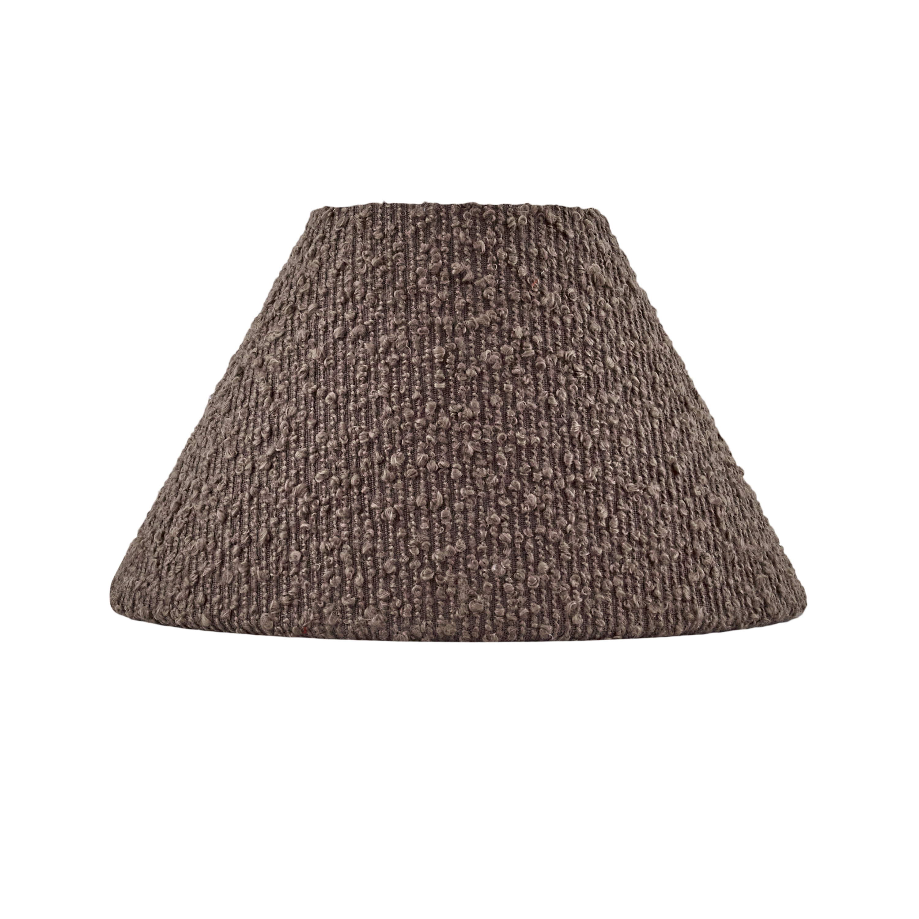 Globen Lighting Iris Lampskärm Bouclé Mocha 20cm