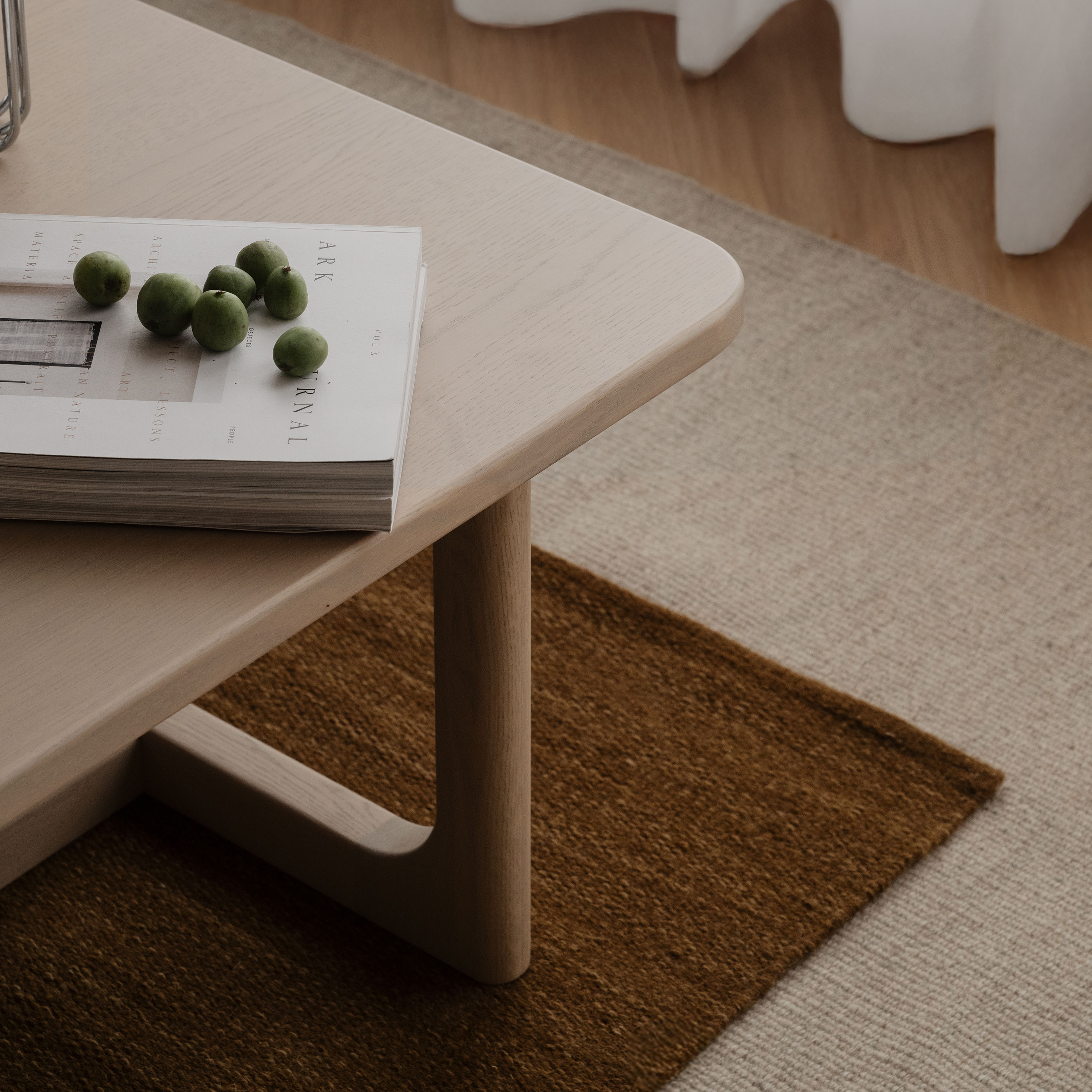 Rowico Home Moorfields Wollteppich Safrangelb 80x200