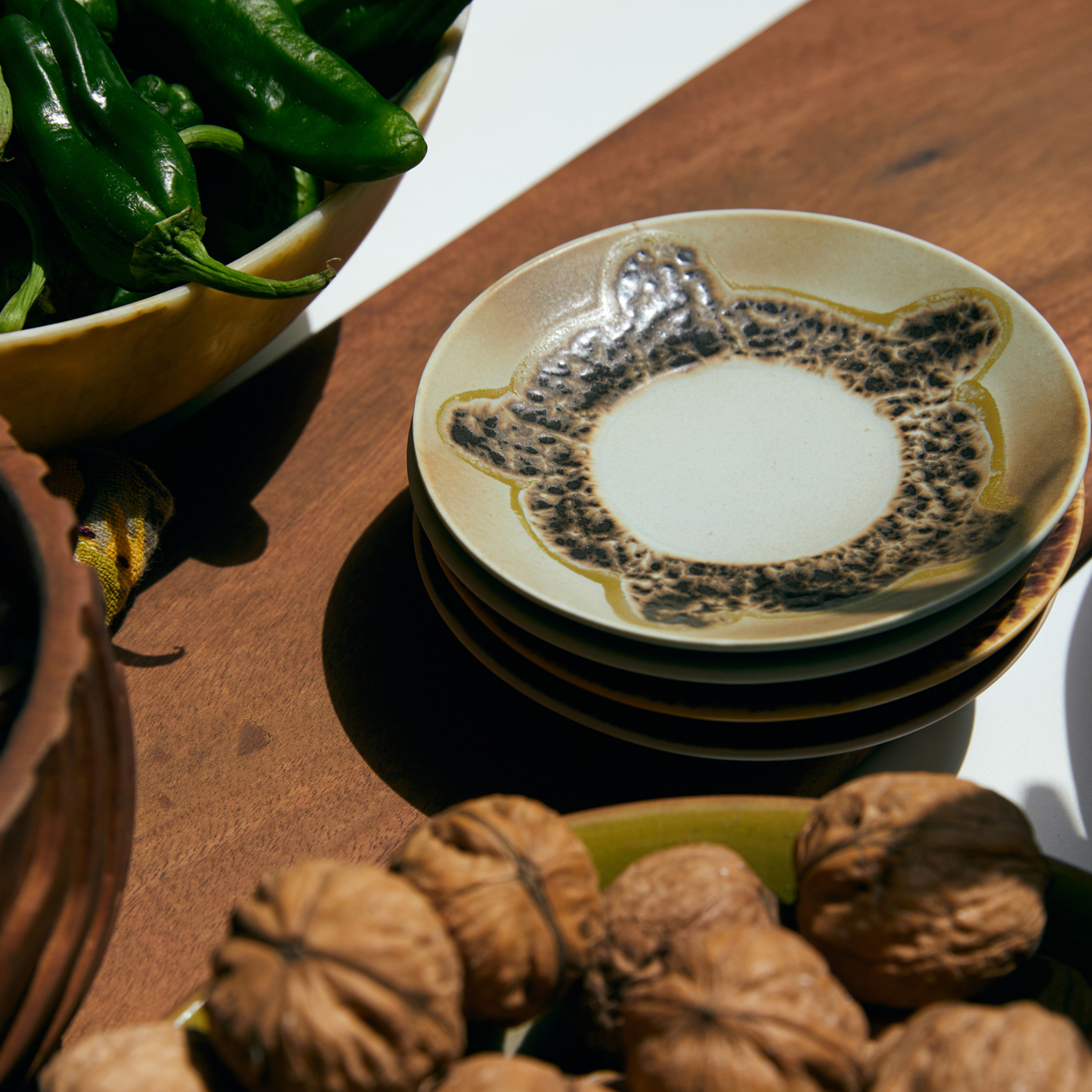 HKliving 70s Ceramics Asjett Ocean 4-pack