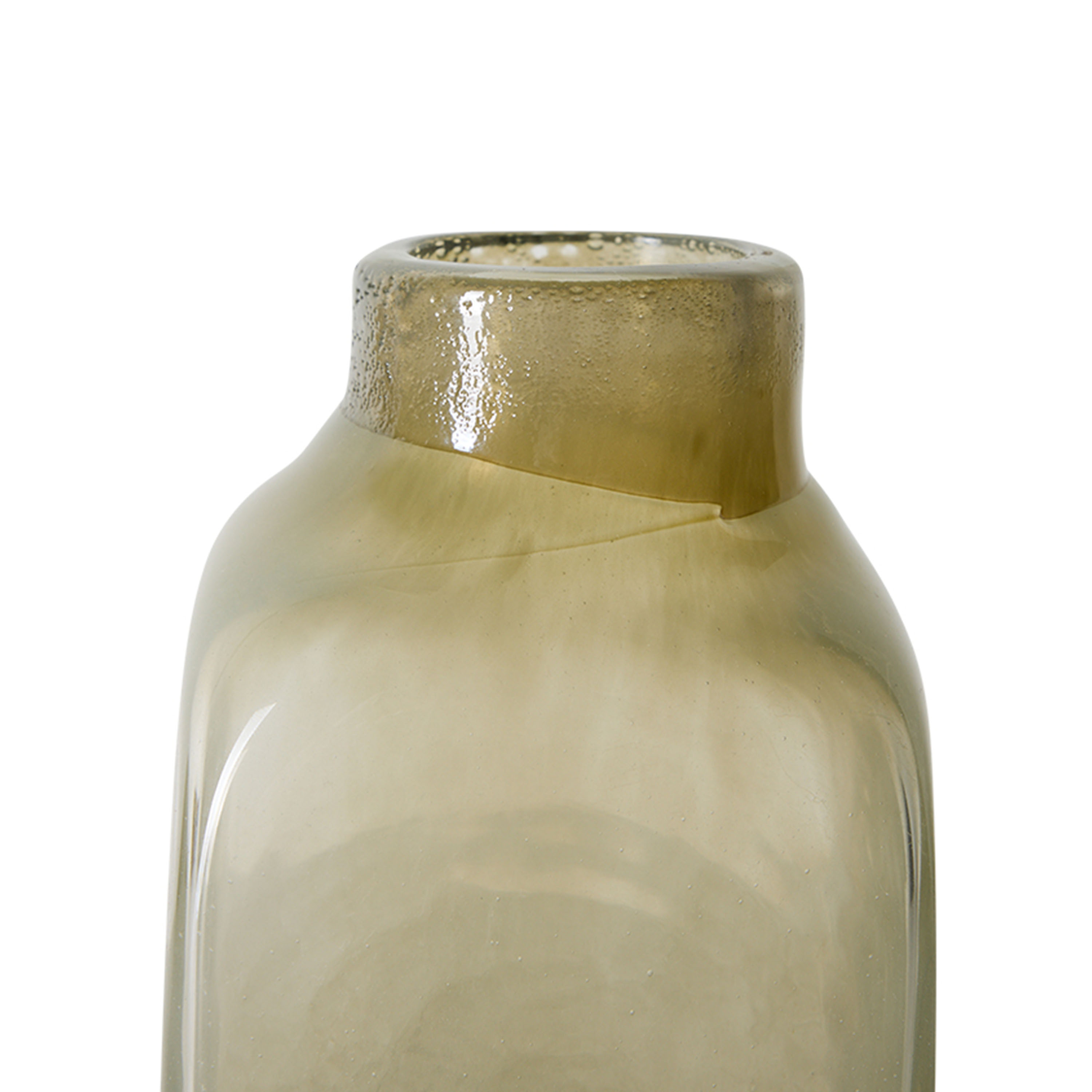 HKliving Atelier Glasvas Pale Green Small