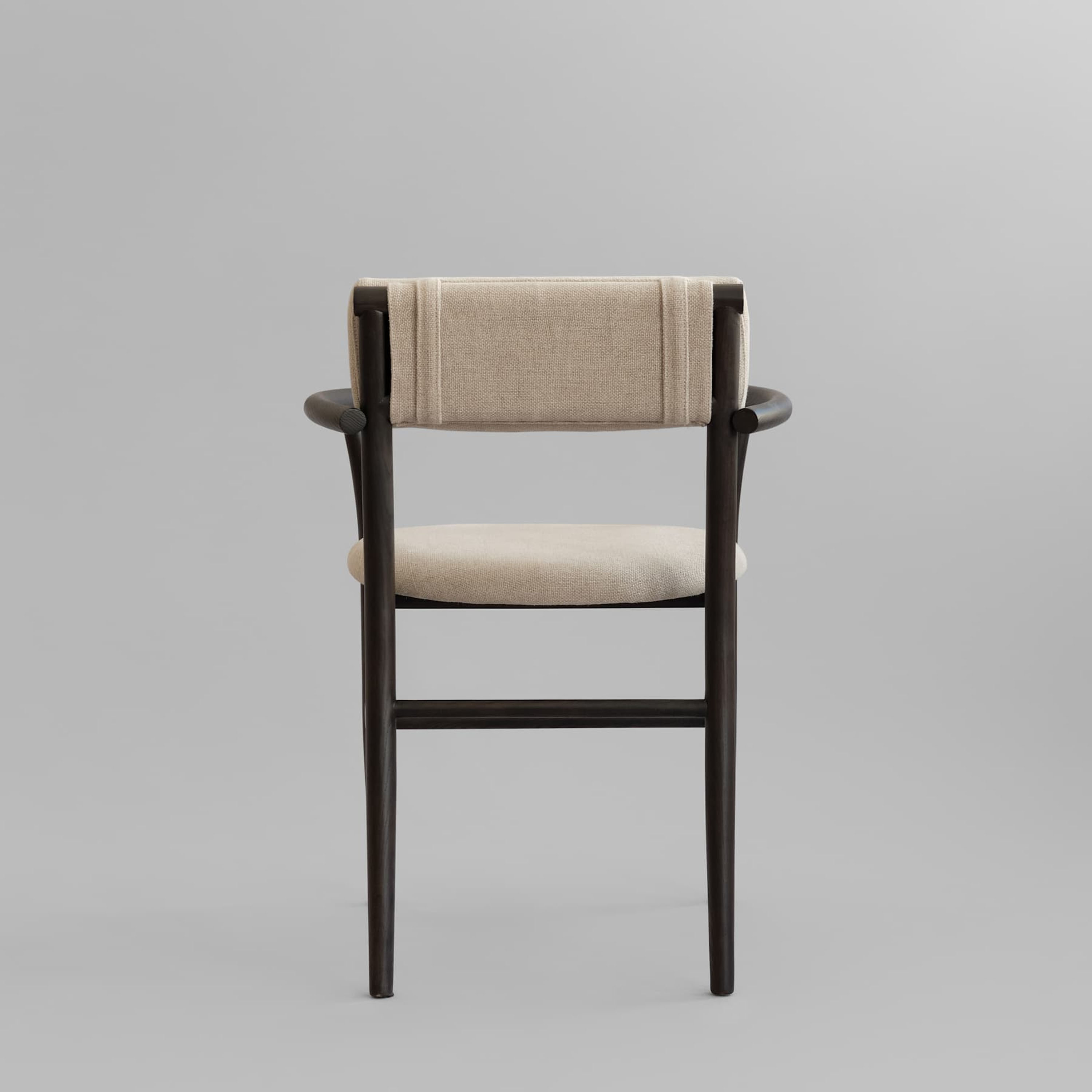 101 Copenhagen Nama Esszimmerstuhl Coffee Black/Linen