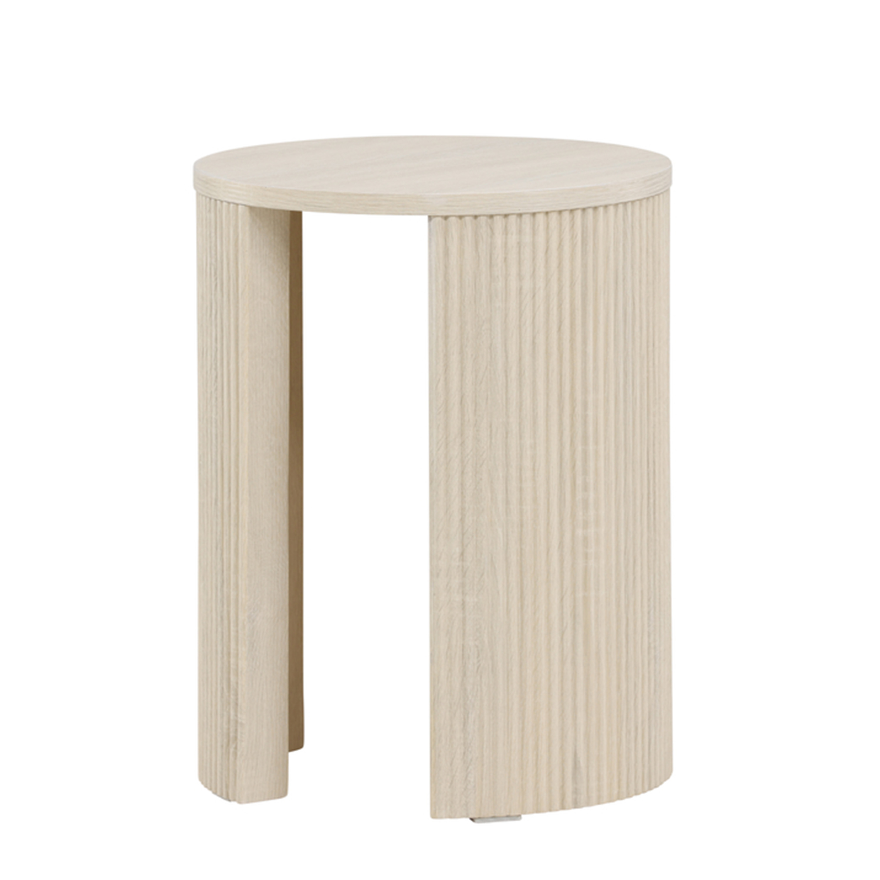 Bristol Soffbord Vitpigmenterad Ø40