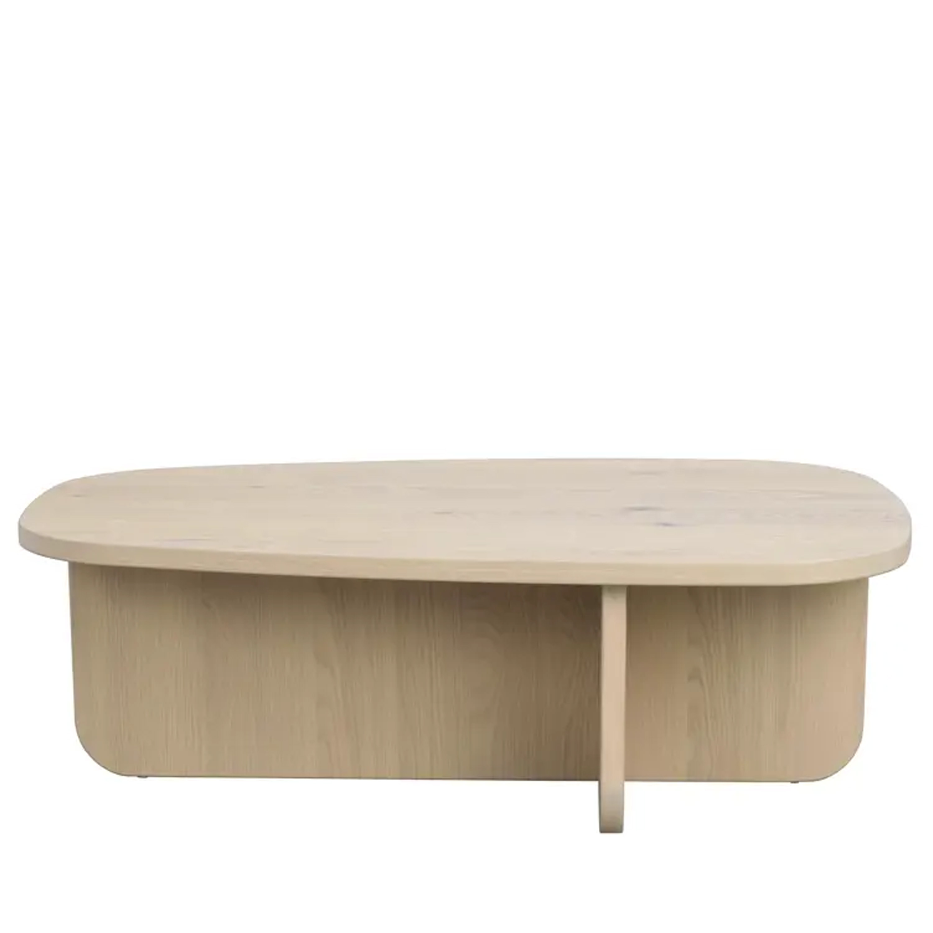 Billings Soffbord Vitpigmenterad Ek 118x73