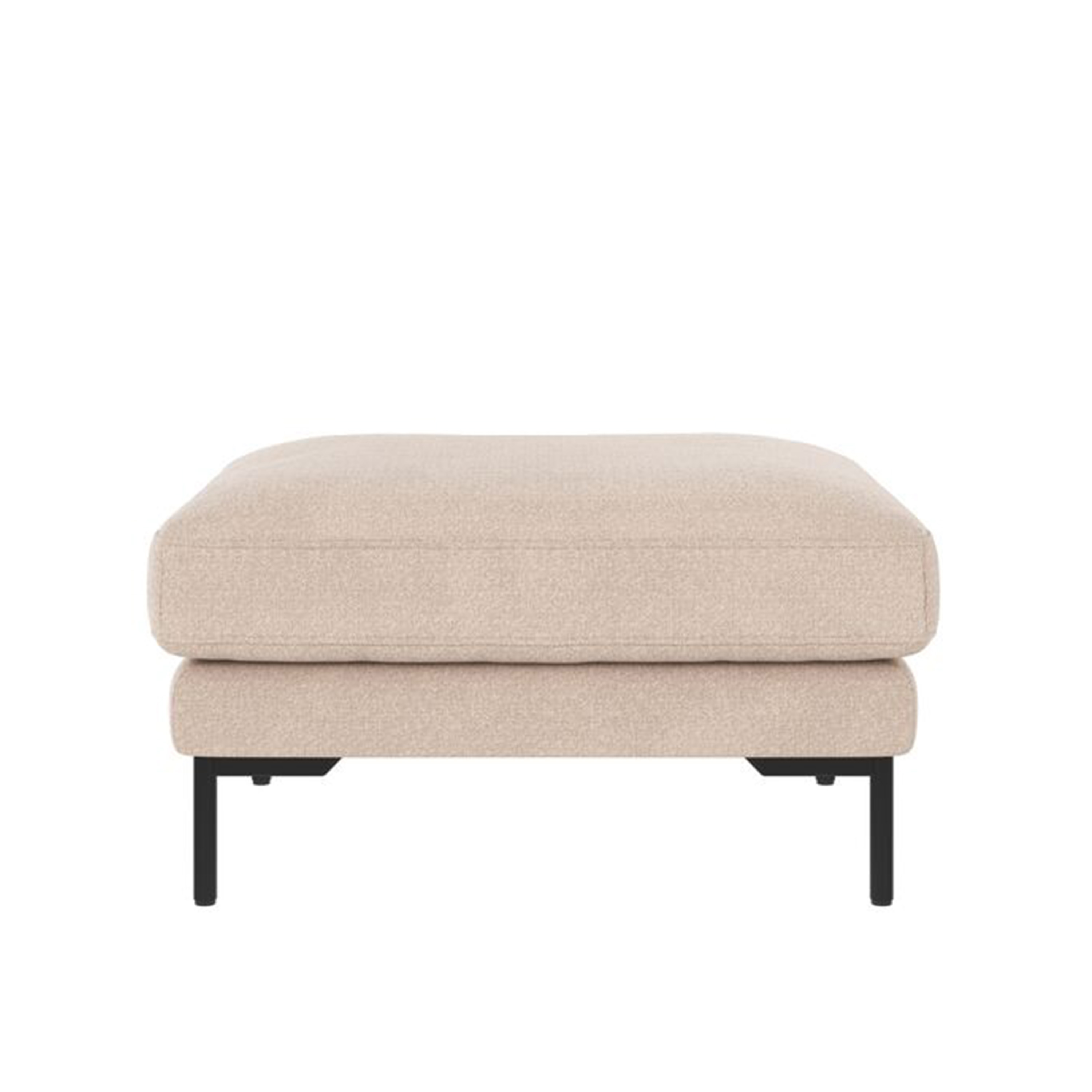 Rowico Home - Corwin Fotpall Beige - Svart