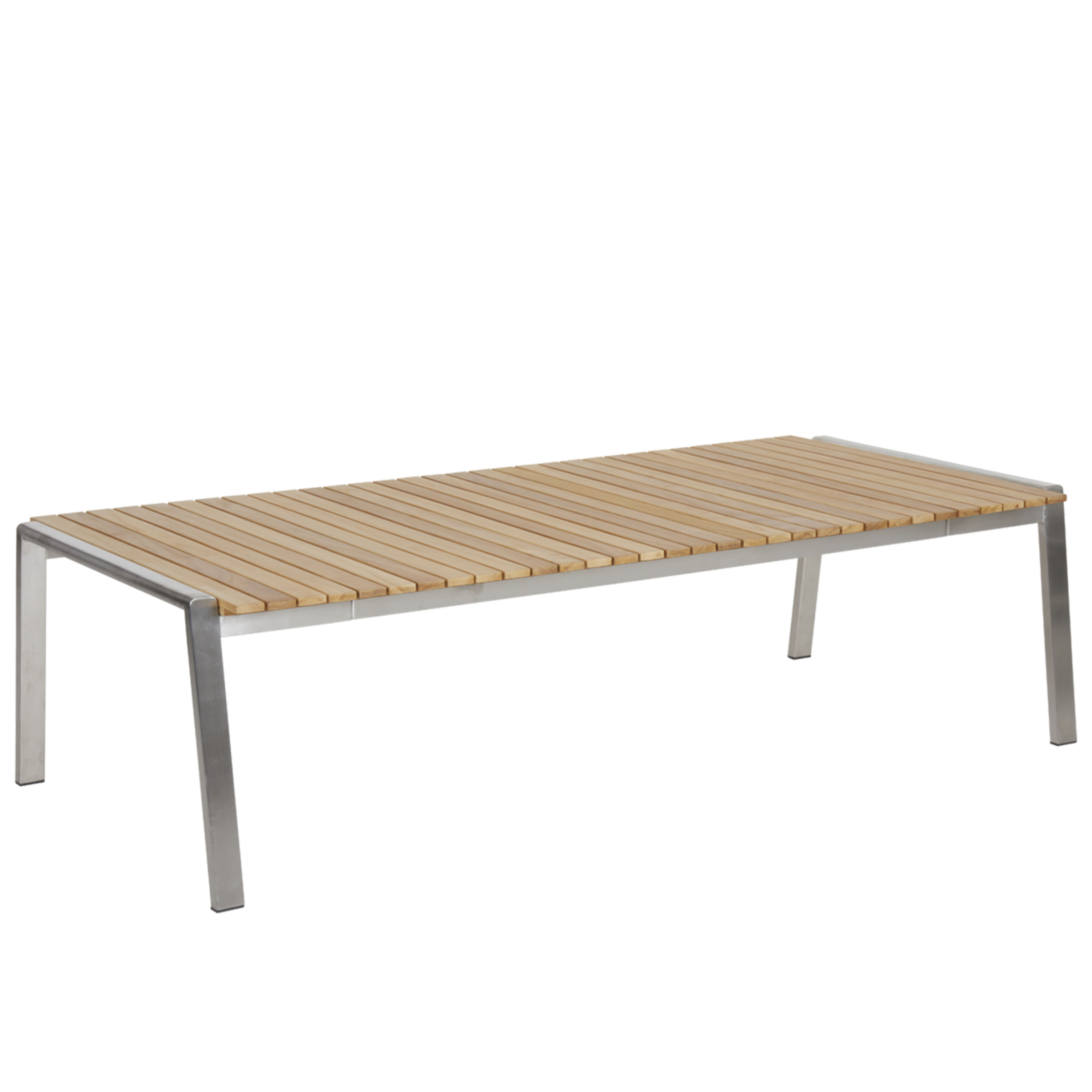 Naos Soffbord Teak/Stainless Steal 140cm