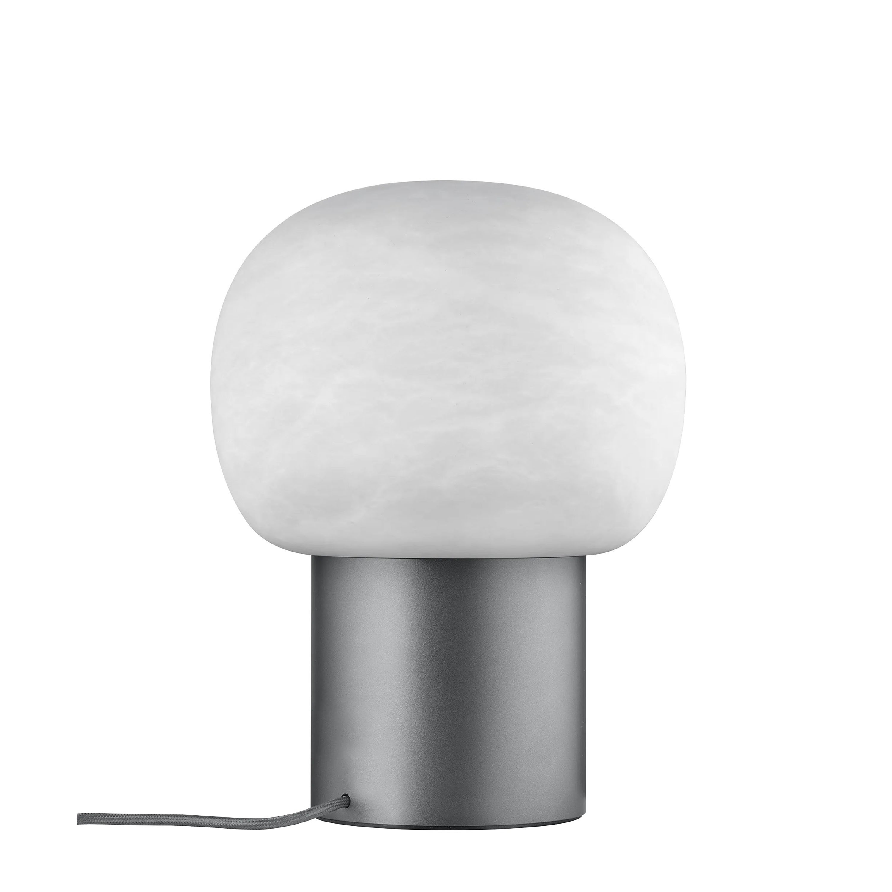 Blomus Iris Bordlampe Gunmetal/White 32cm