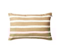 Block Stripe Outdoor Prydnadskudde Beige/Off White 40x60