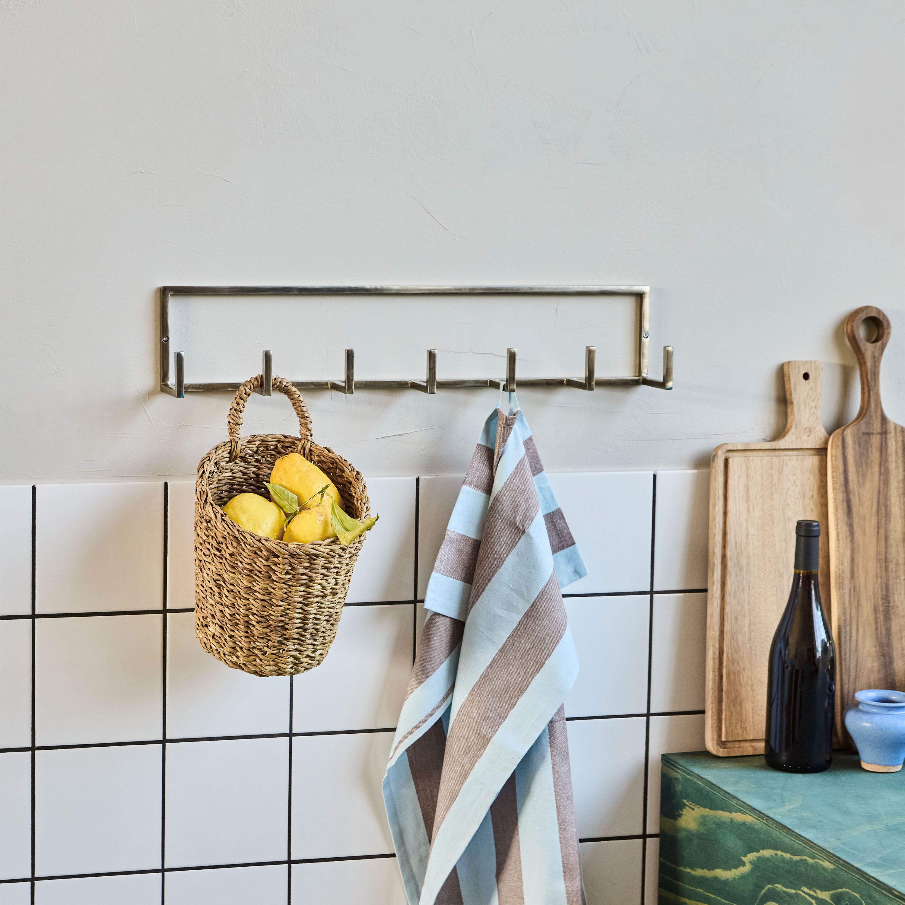 House Doctor Rack Vaatekoukku Hopea 60 cm