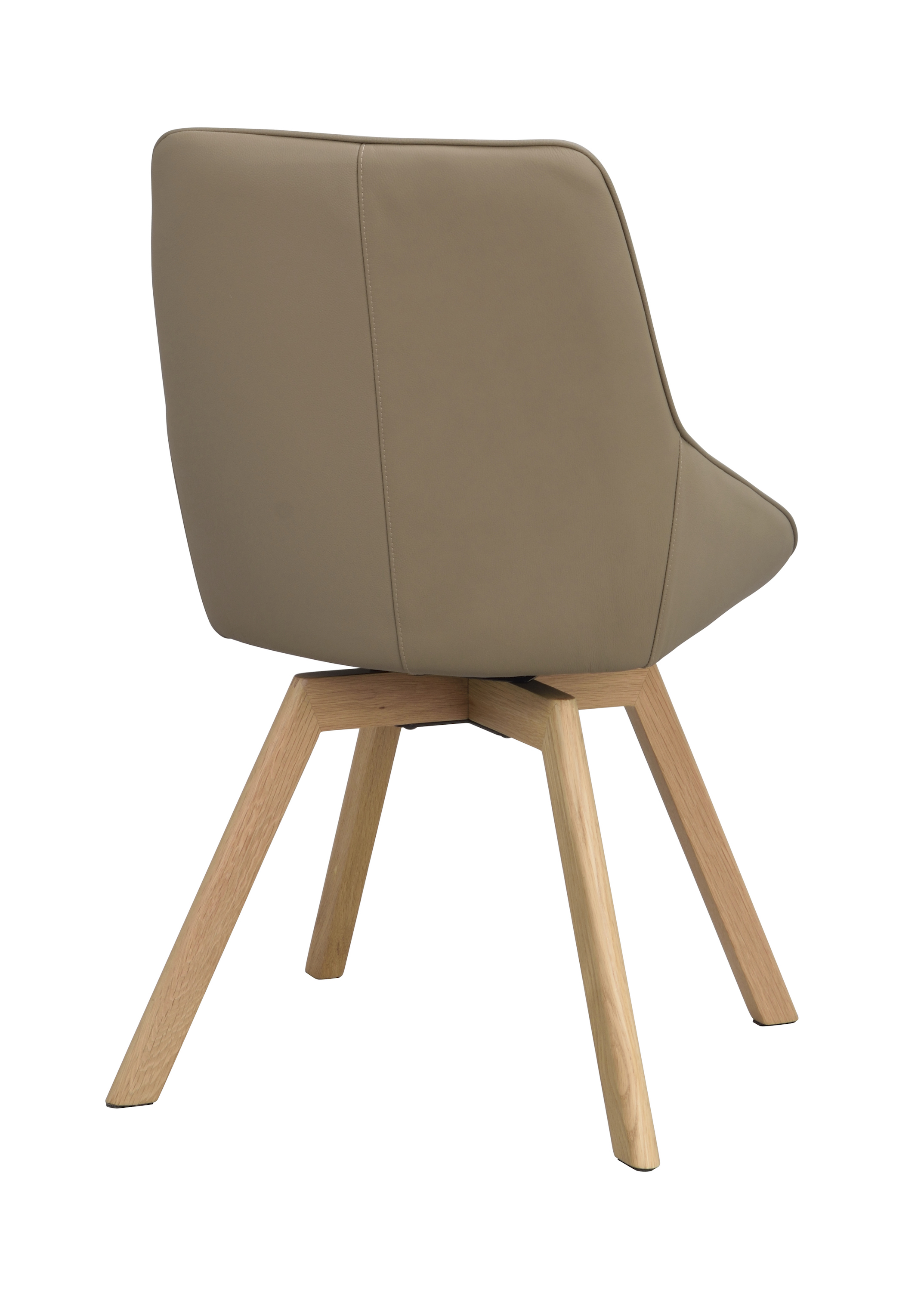 Rowico Home Alison Matstol Beige Läder/Ek