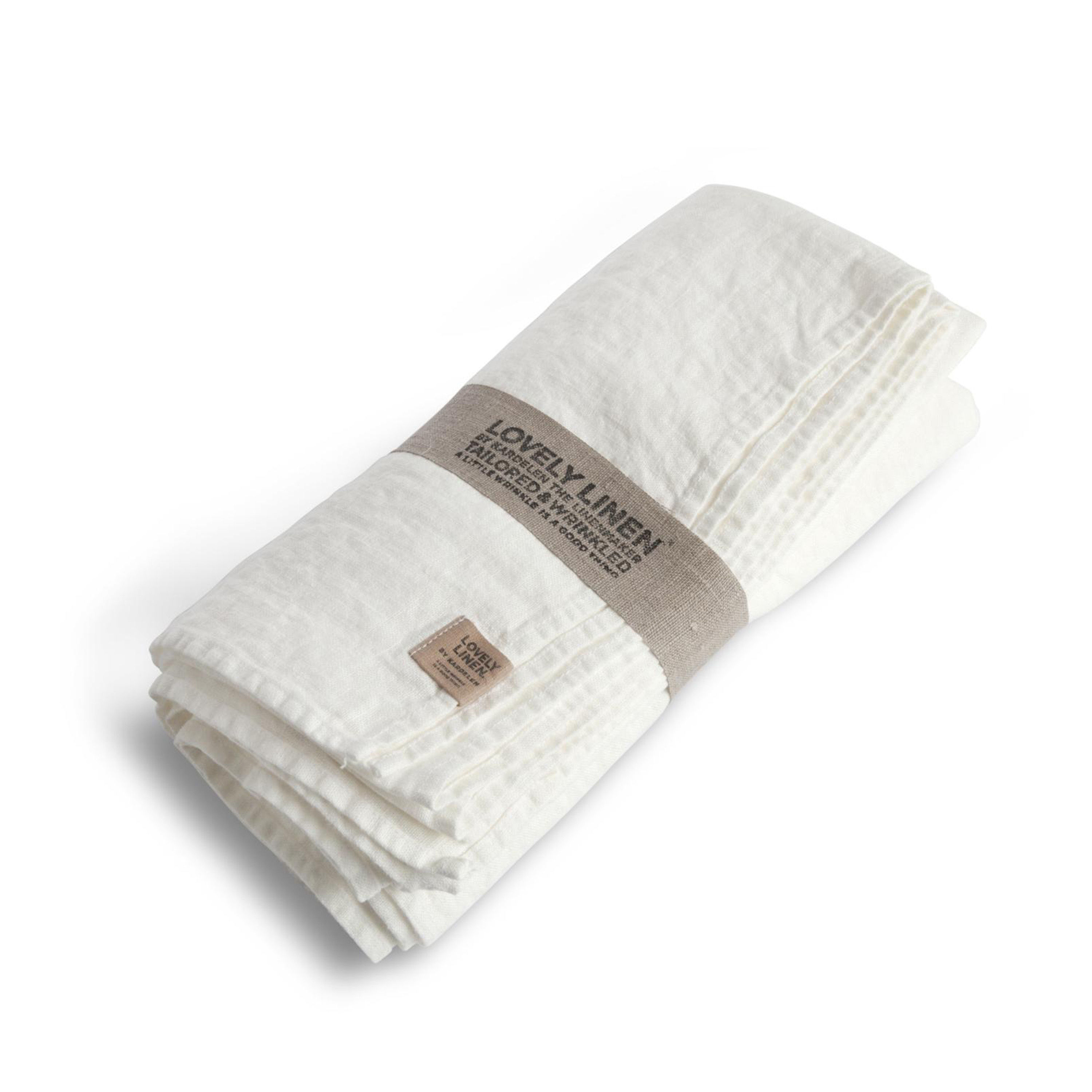 Lovely Linneduk Off-White 145x250