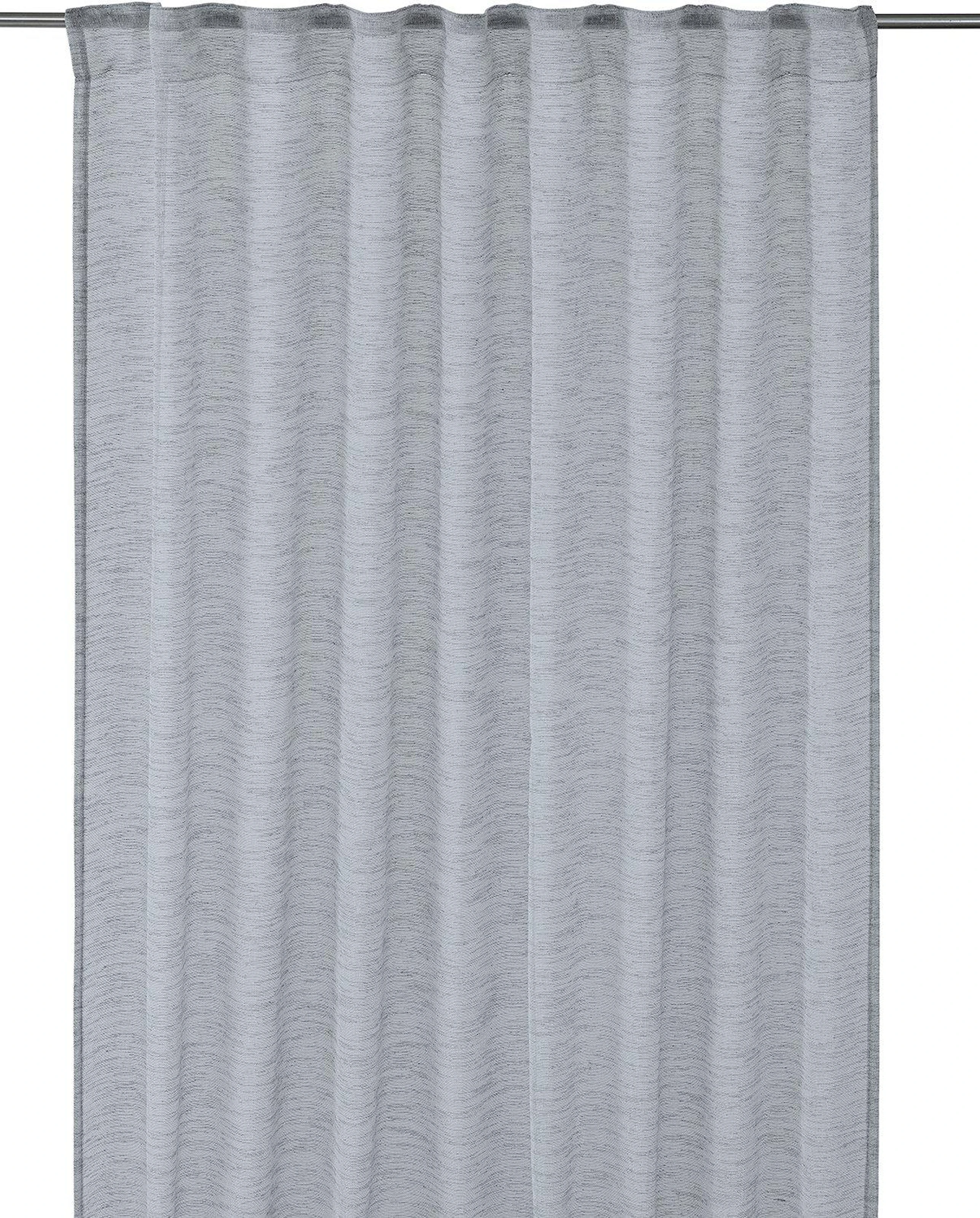 Evely Curtain Length Grey 280cm 2-pack