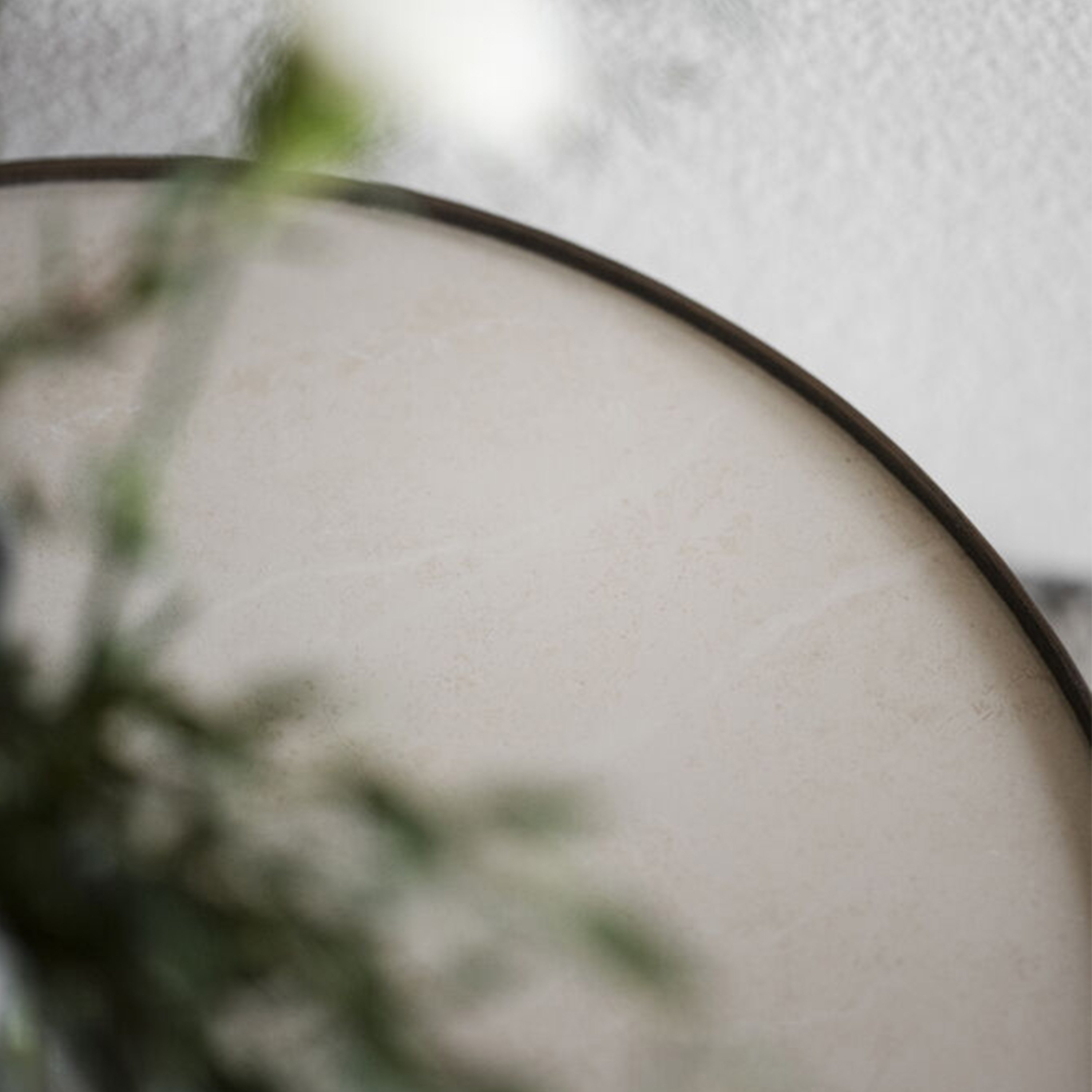 Rowico Home Marsden Couchtisch Beige/Braun Ø90